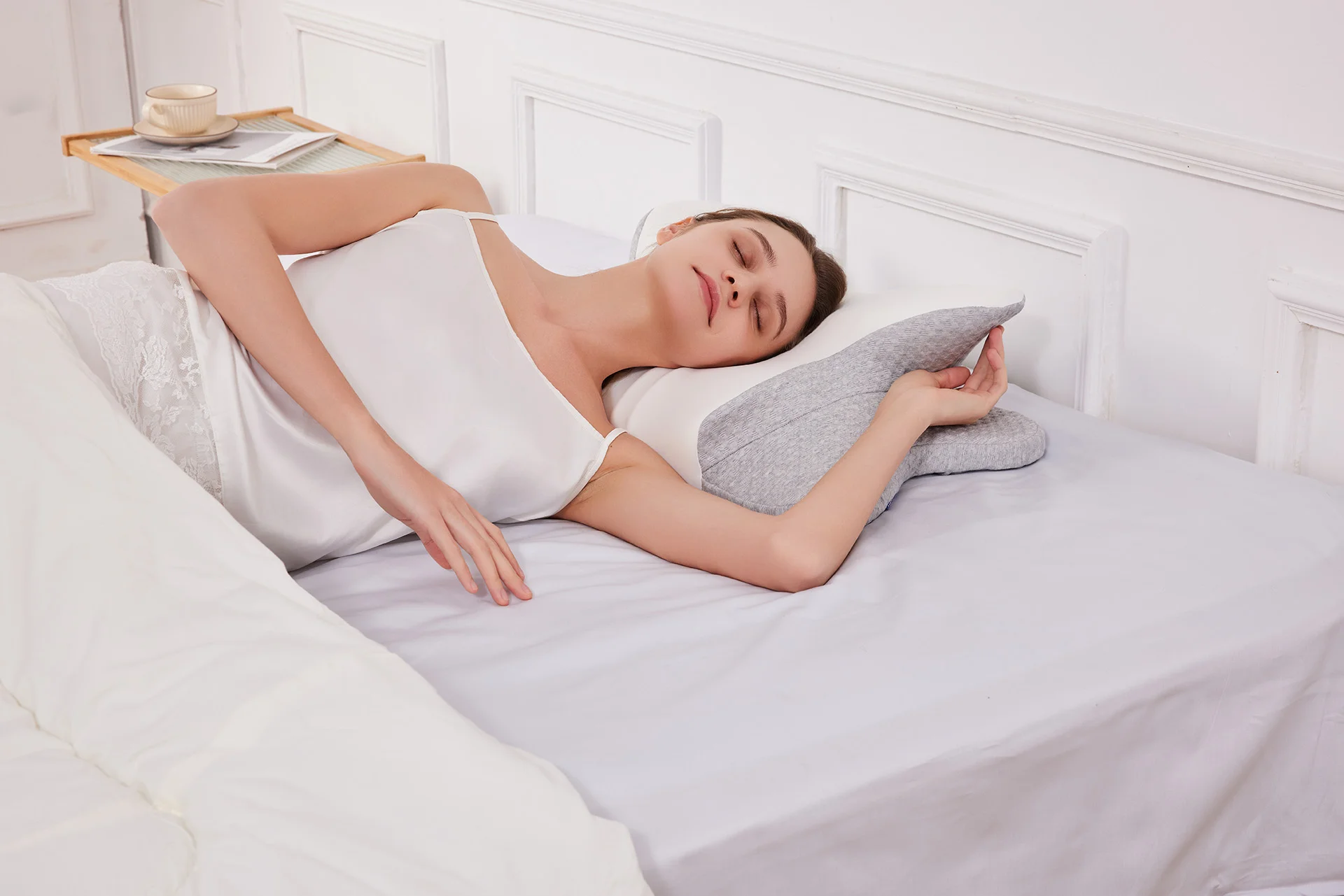 舒眠记忆枕生活方式摄影