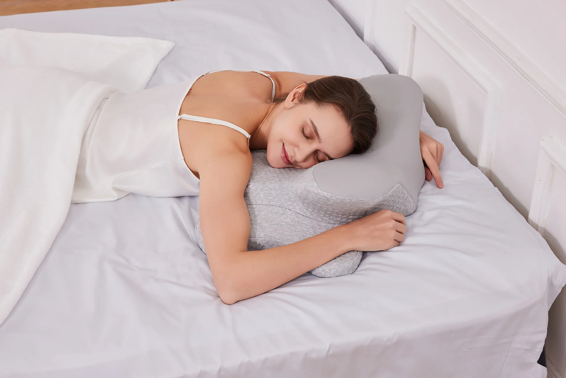 舒眠记忆枕生活方式摄影