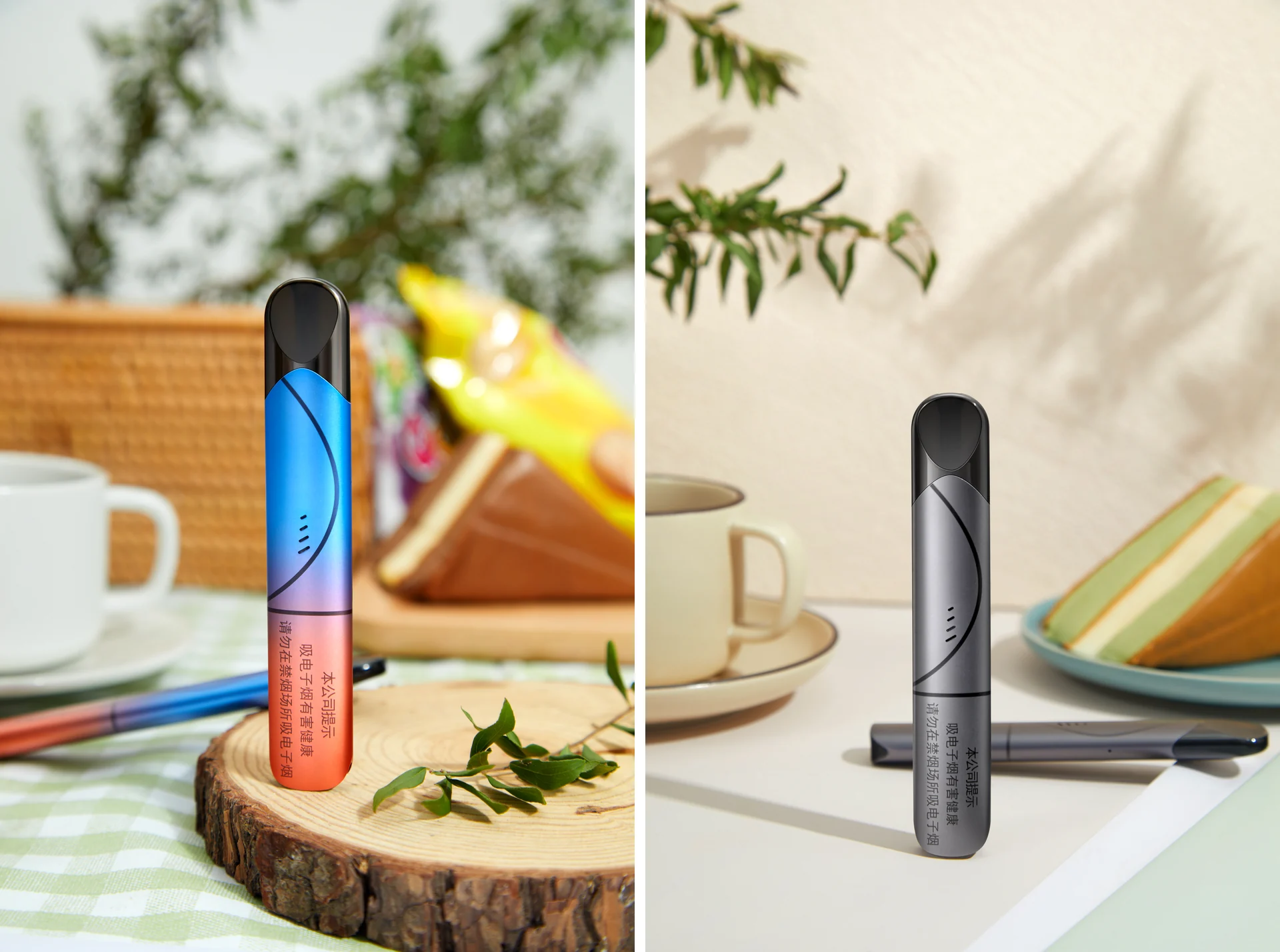 bpod Vaping Device Product and Set Photography