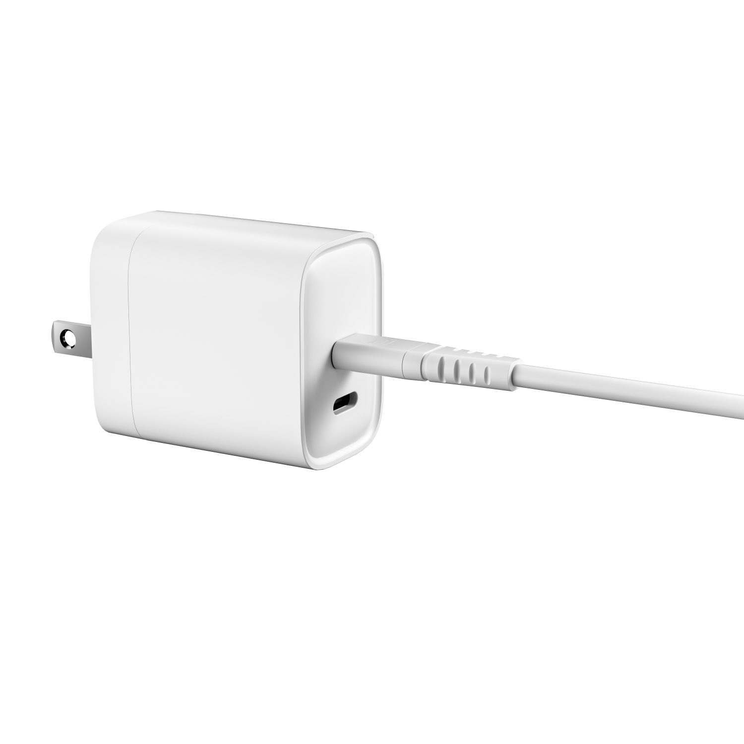 Dual Type-C Phone Charger - Professional 3D Rendering Service in China