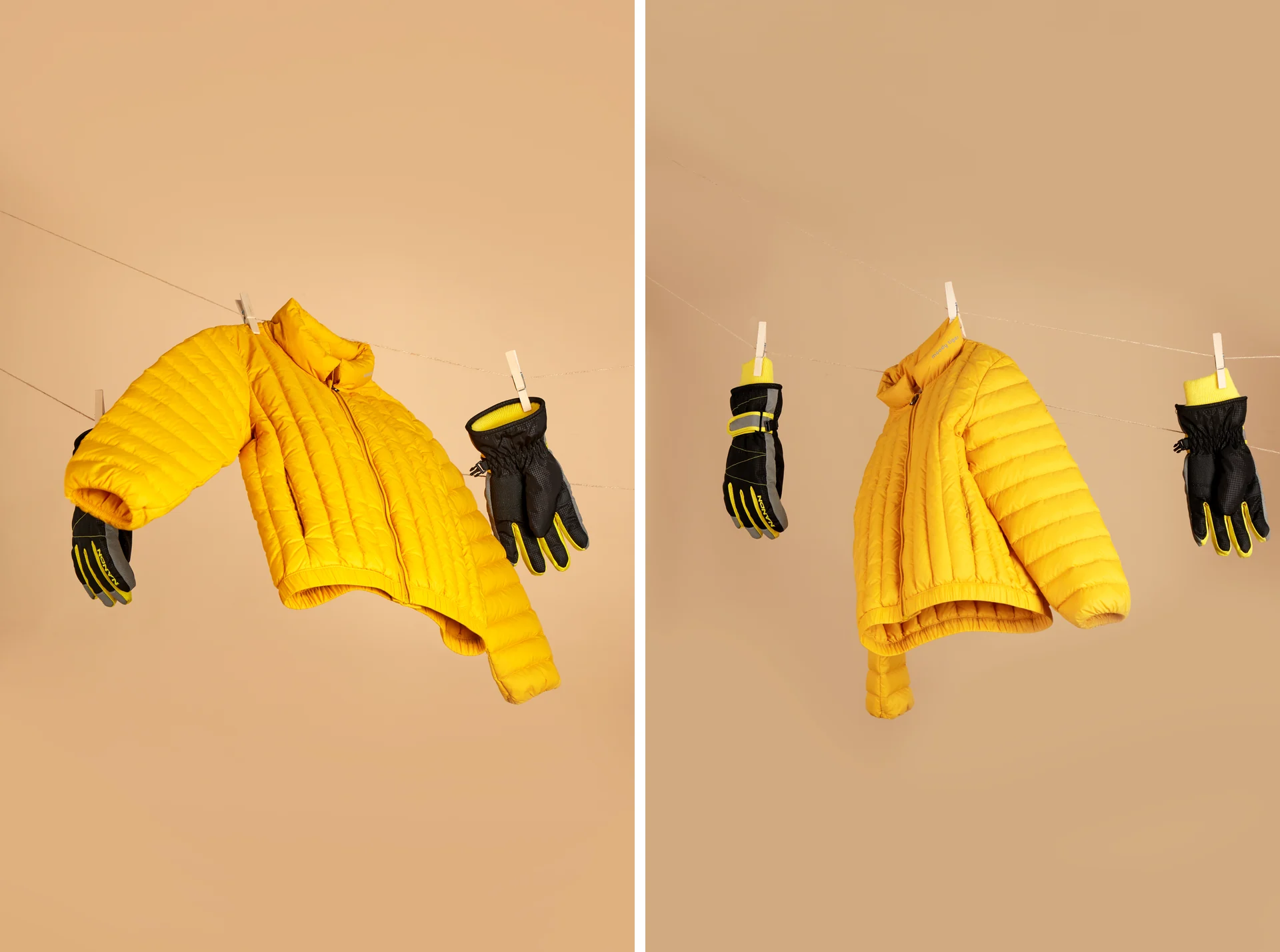 Kids' Lightweight Down Jacket Detail Photography