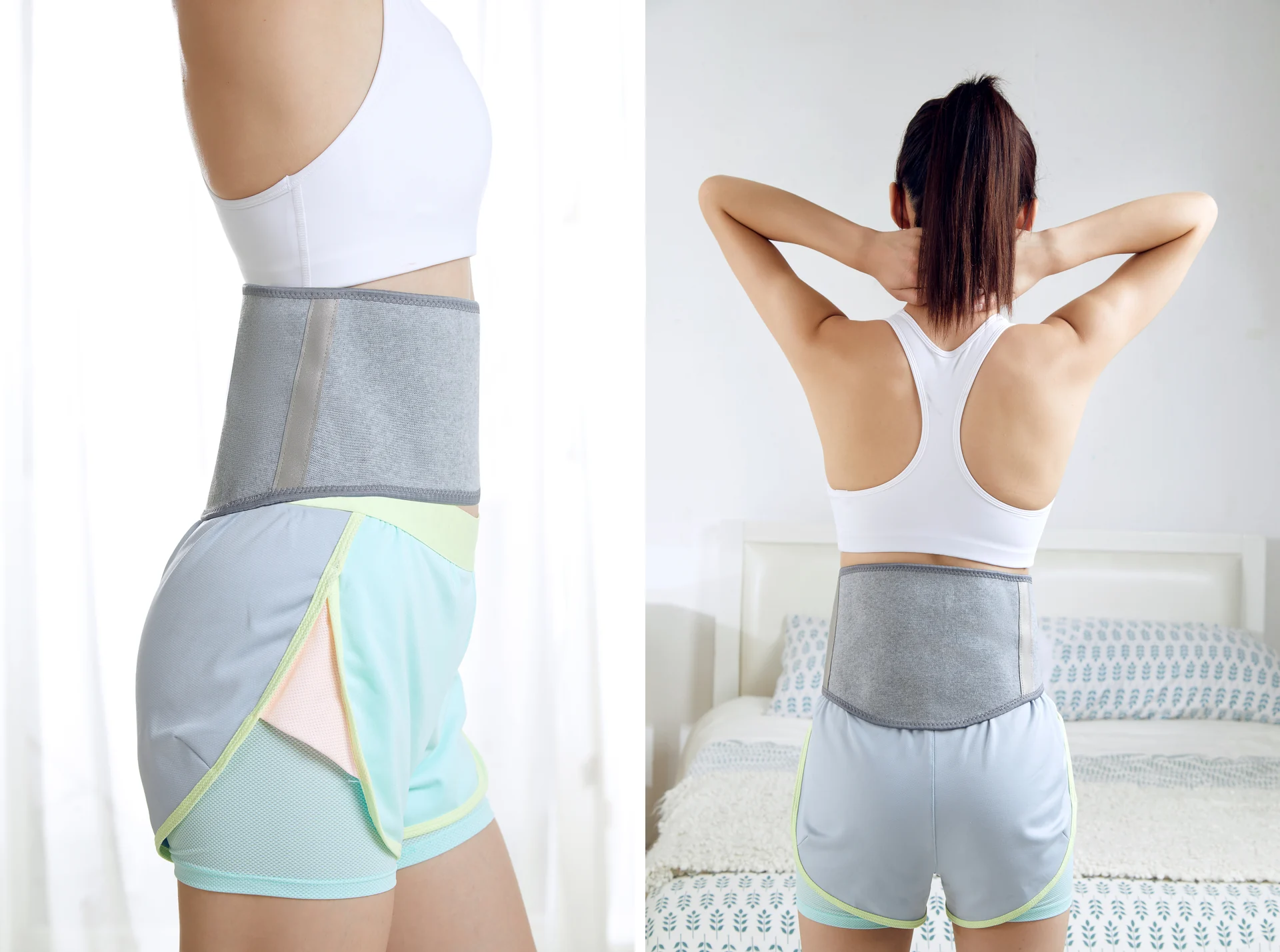 Back Support Belt Model Photography