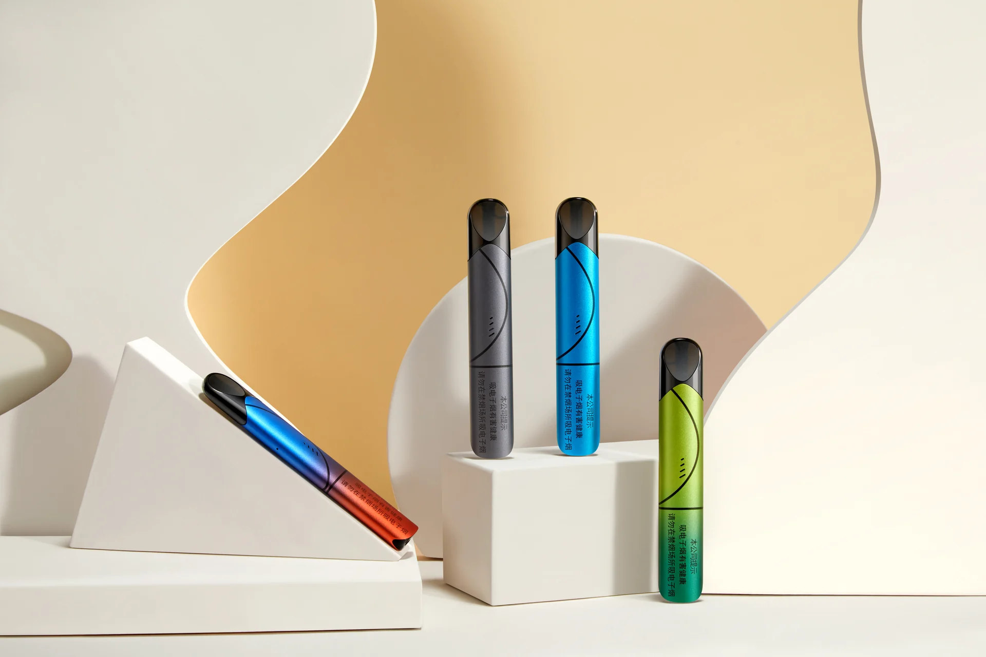 bpod Vaping Device Product and Set Photography