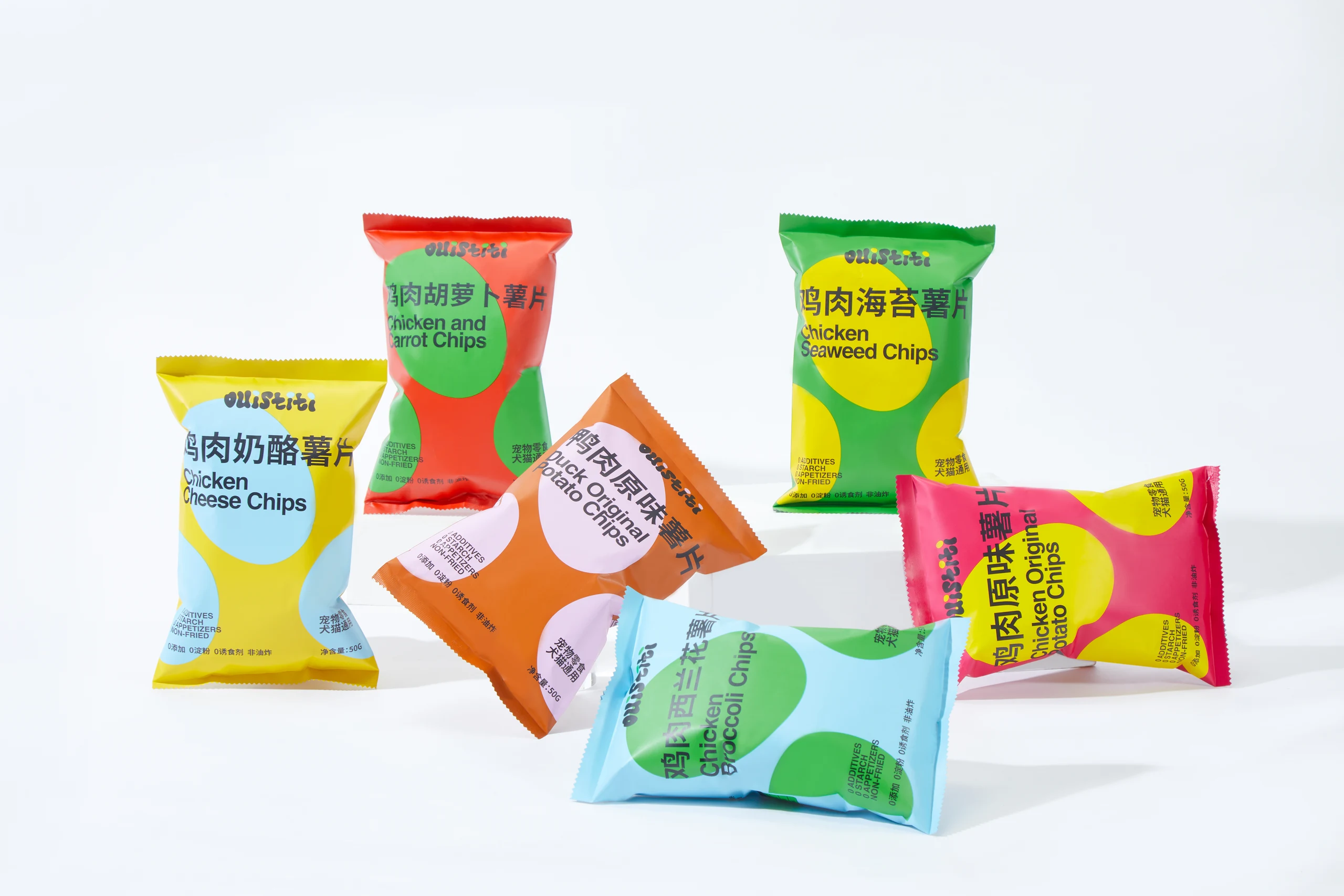Colorful Snack Packaging Photography
