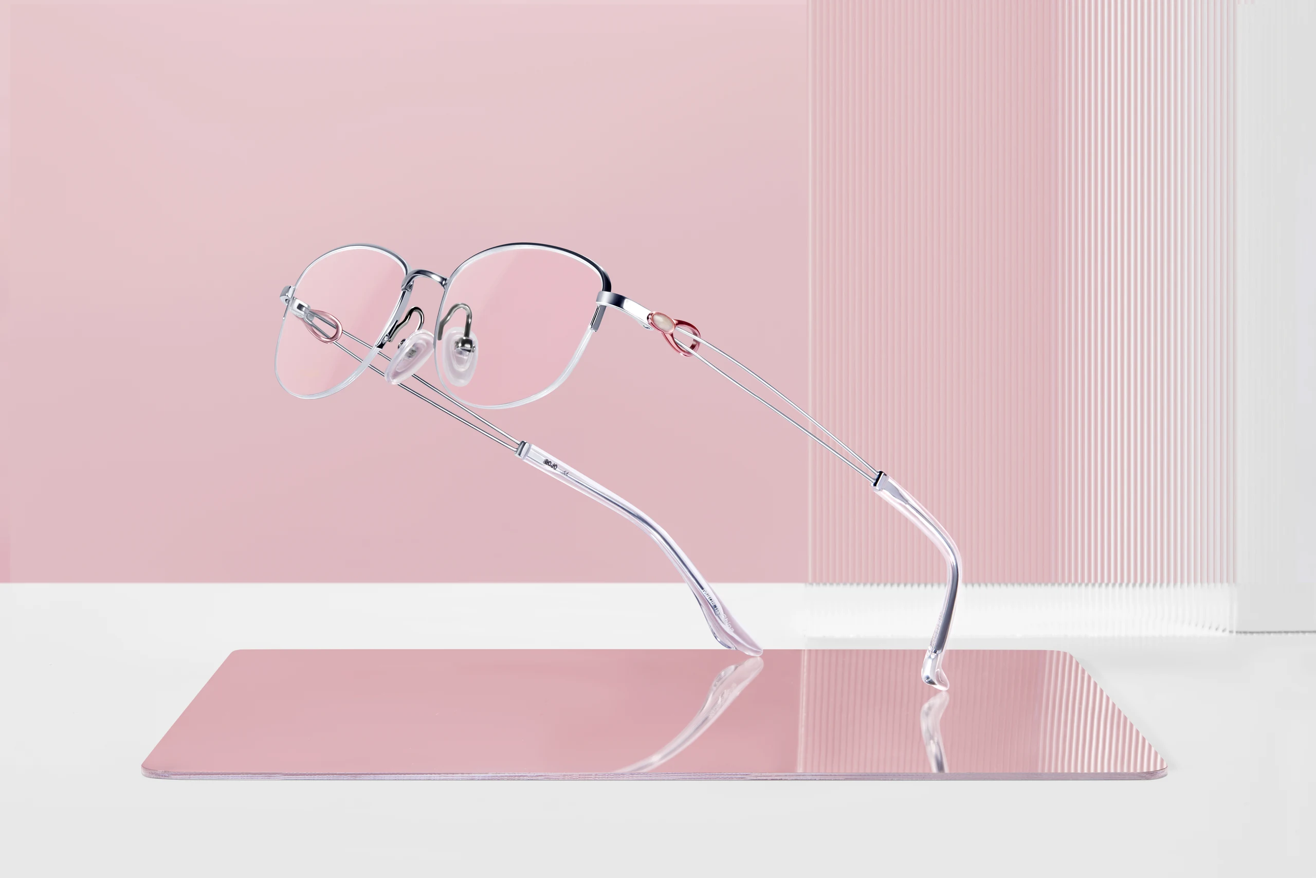 Eyeglass Frames in Colorful Still Life