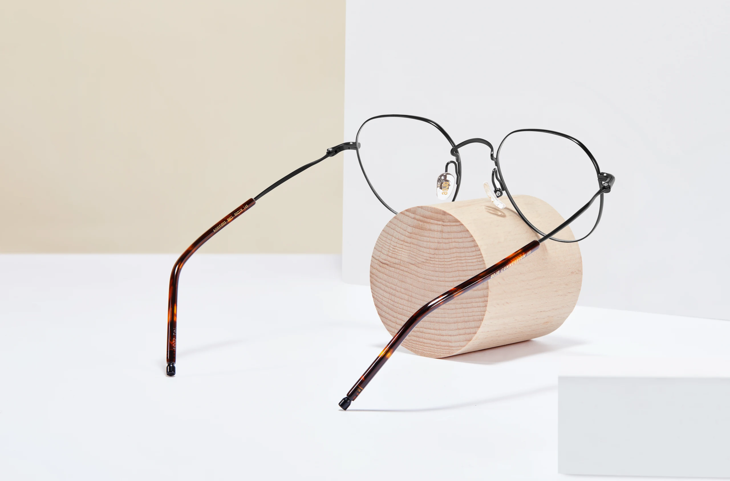 Eyeglass Frames in Colorful Still Life