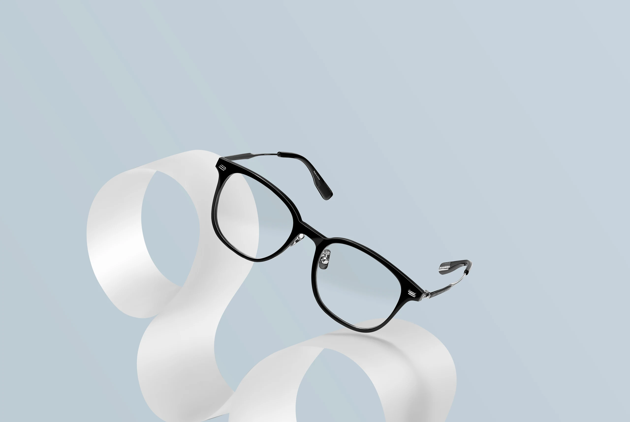 Eyeglass Frames in Colorful Still Life