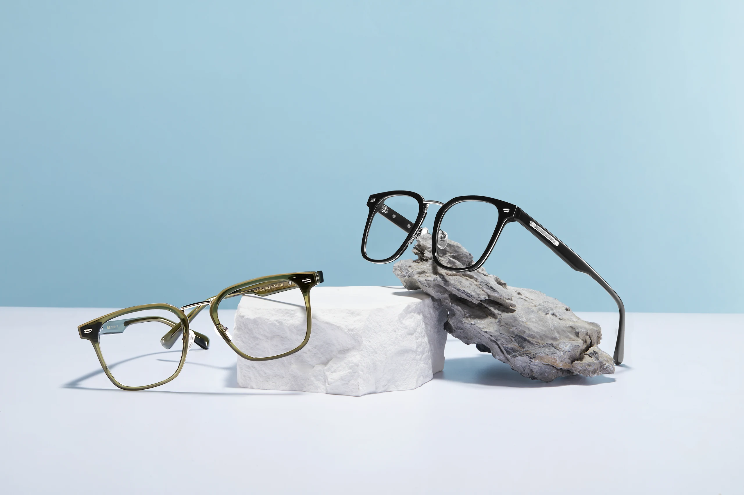 Eyeglass Frames in Colorful Still Life