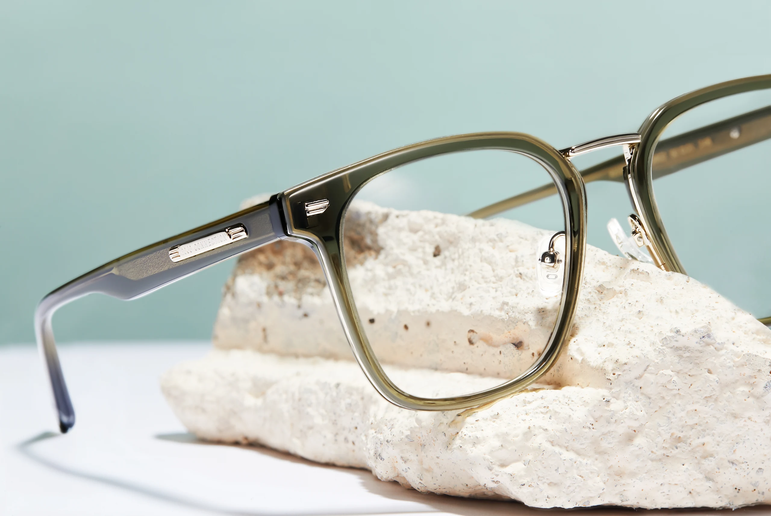 Eyeglass Frames in Colorful Still Life