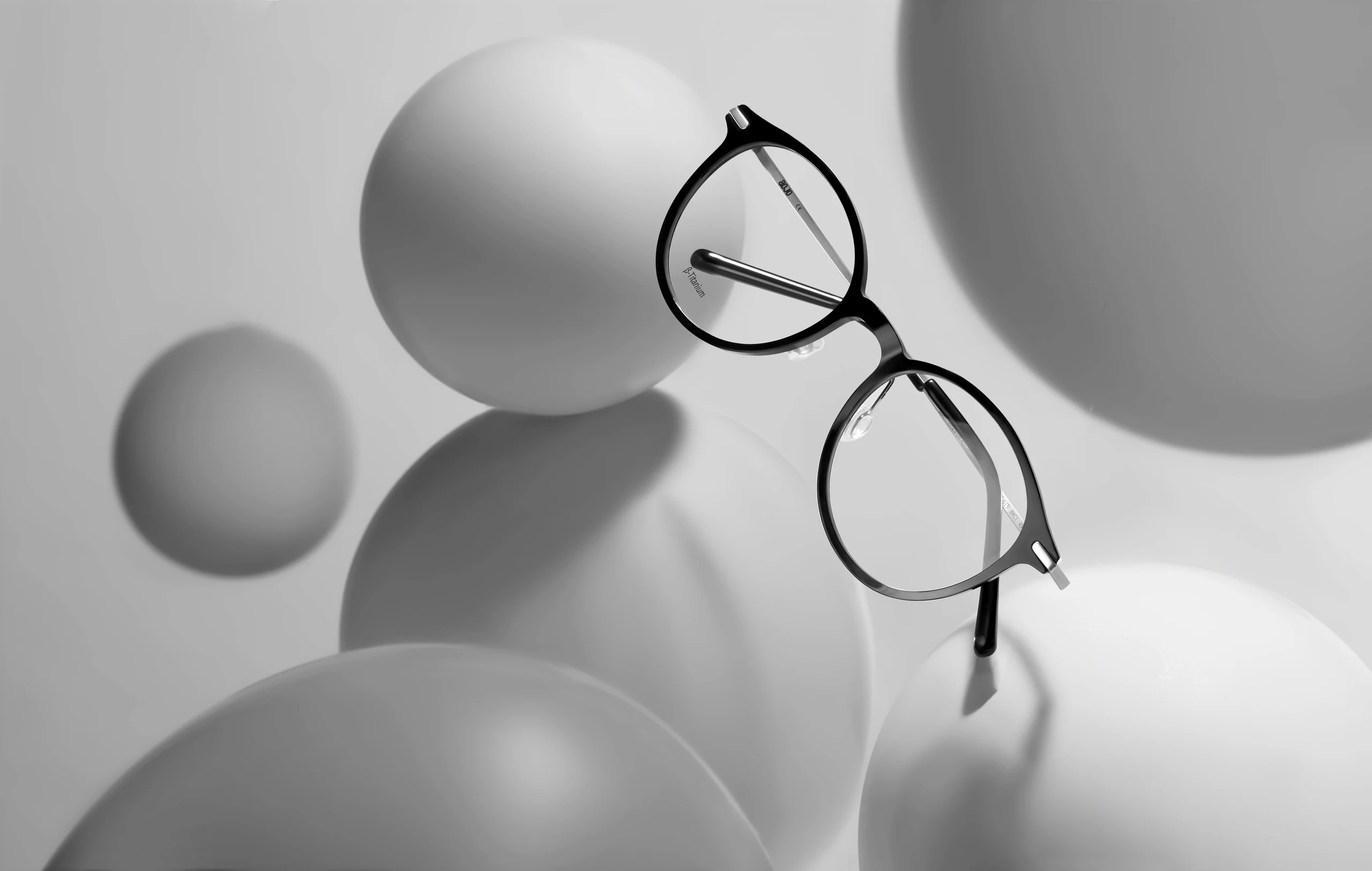 Eyeglass Frames in Colorful Still Life