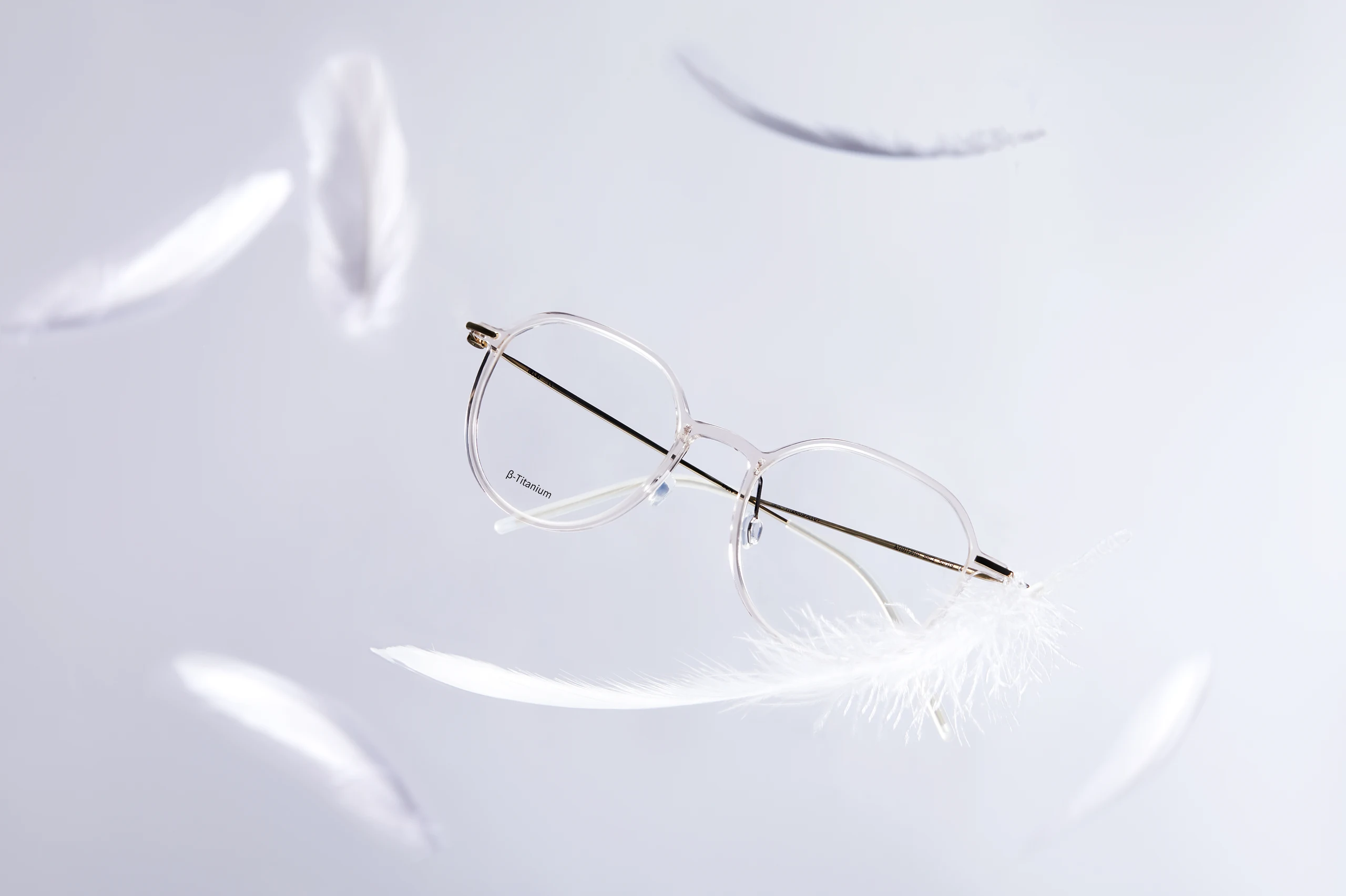 Eyeglass Frames in Colorful Still Life