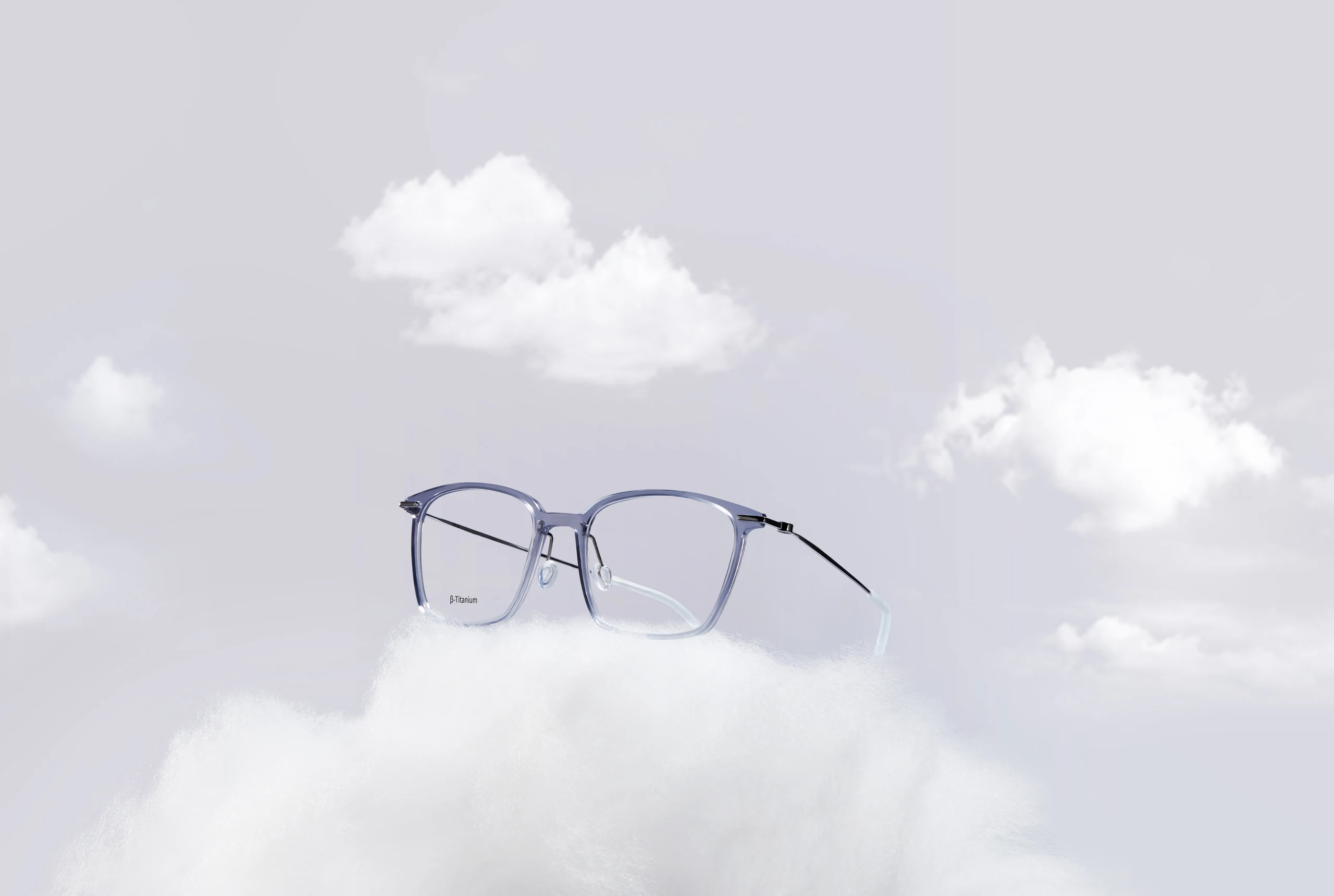 Eyeglass Frames in Colorful Still Life