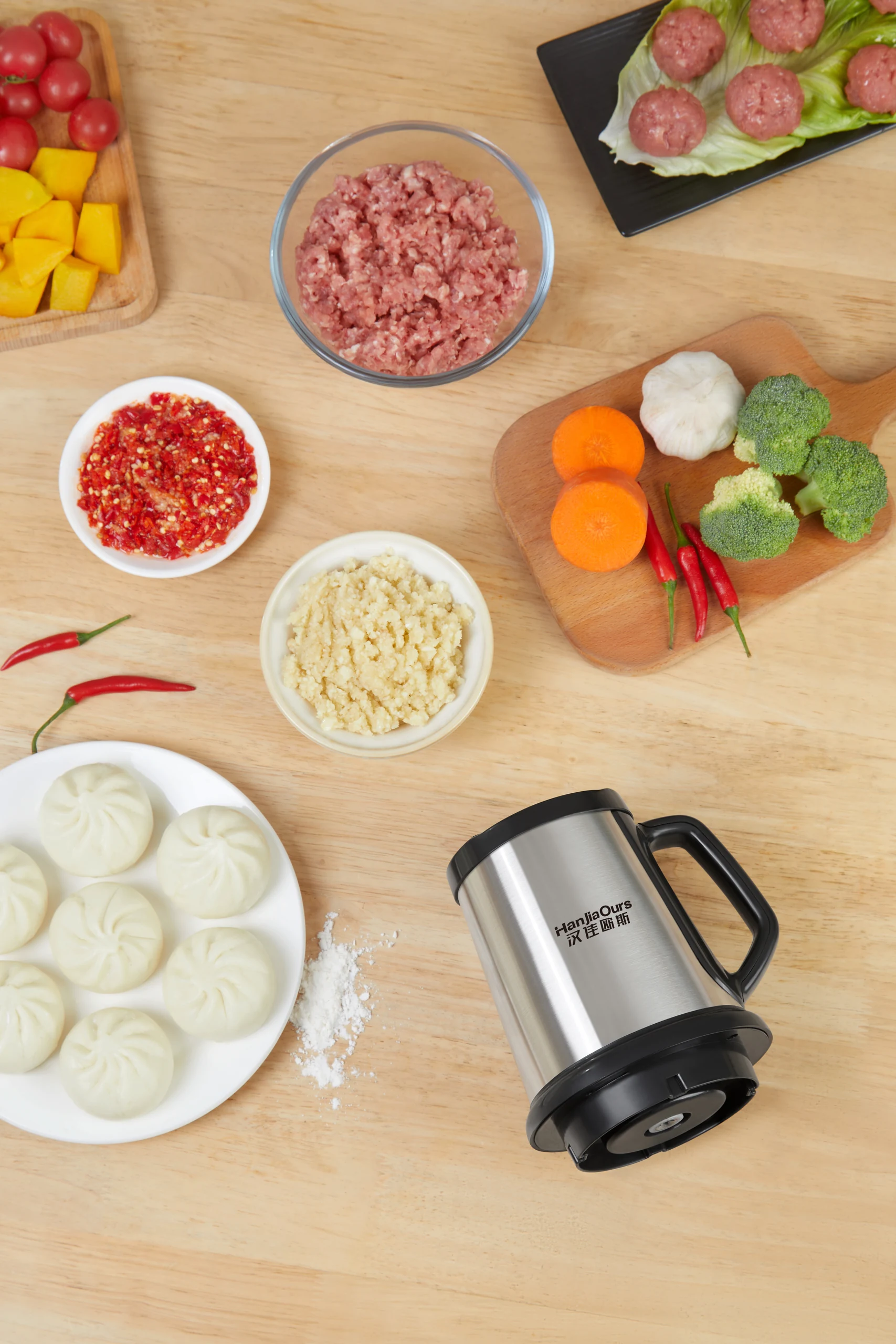 Food Chopper Kitchen Photography