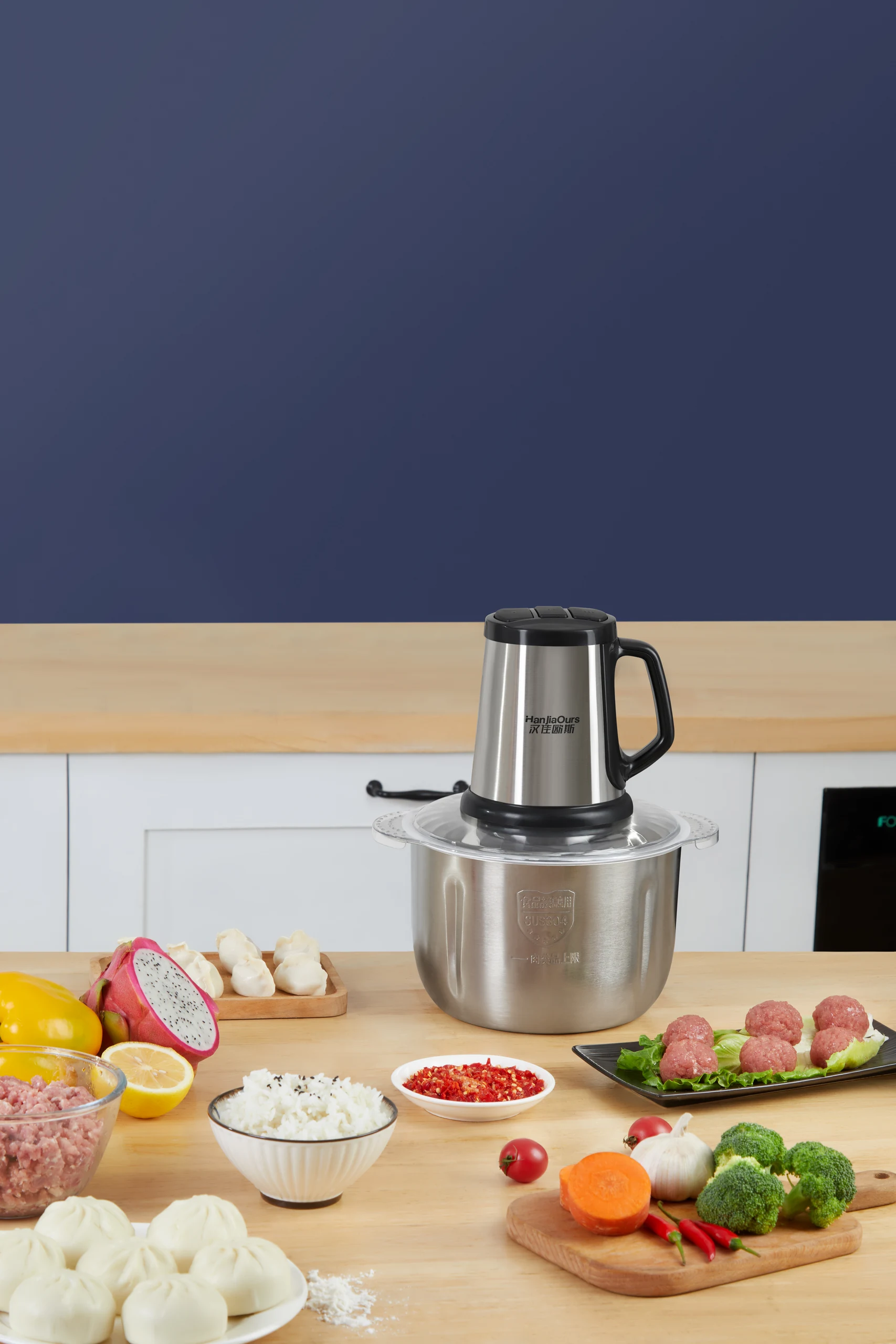Food Chopper Kitchen Photography