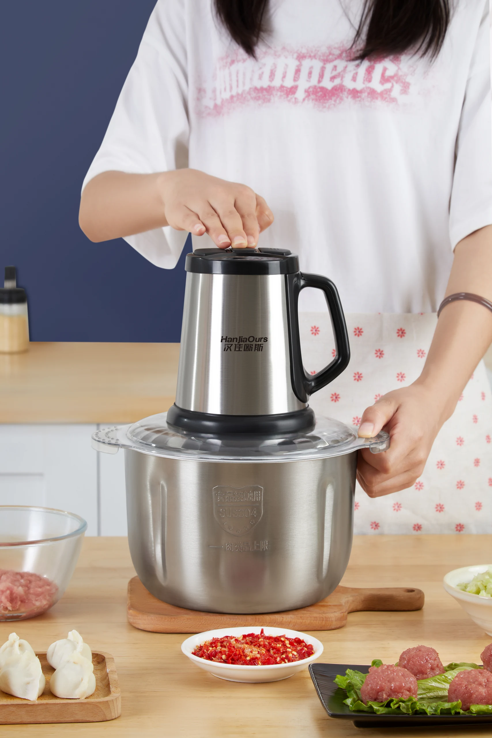 Food Chopper Kitchen Photography