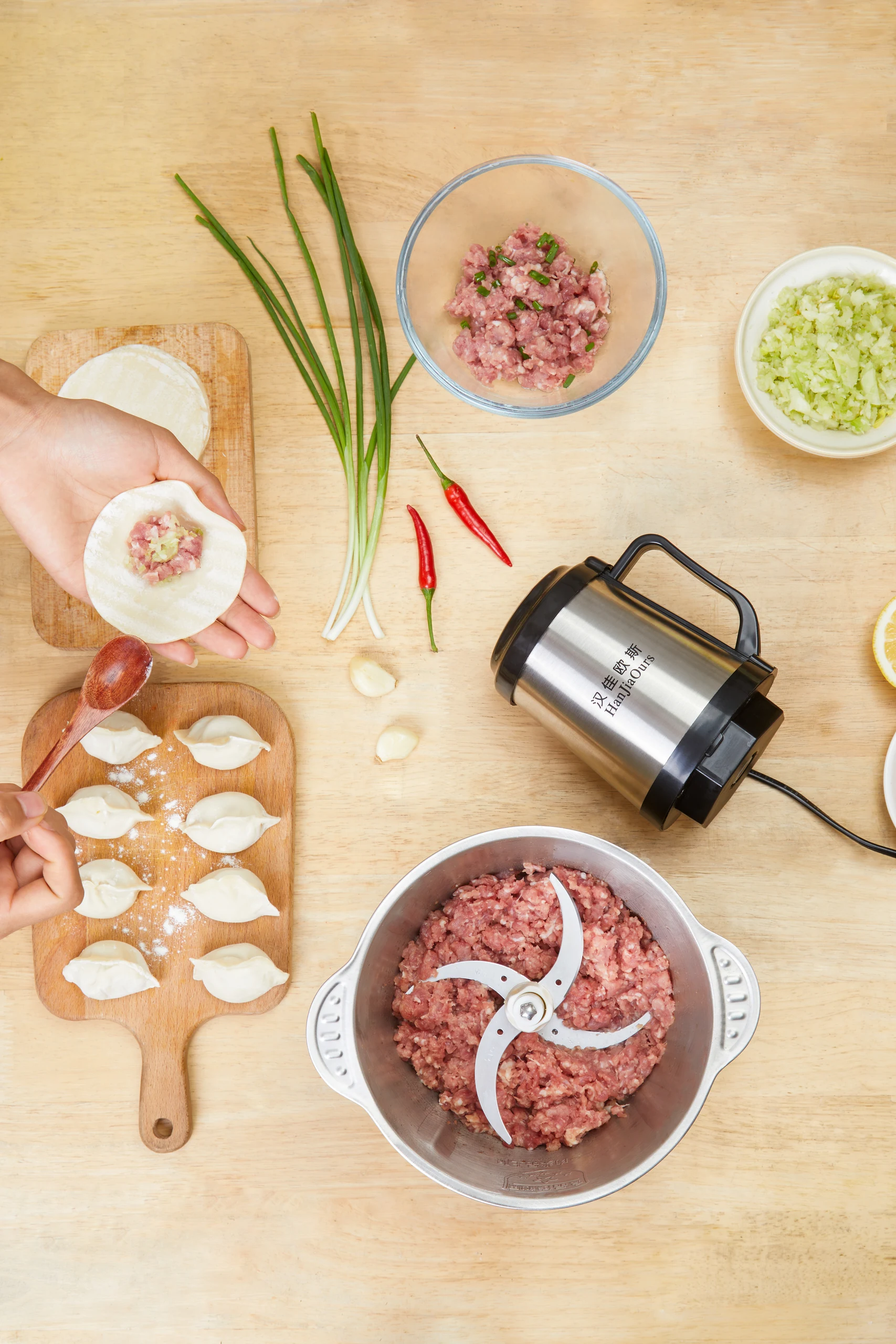 Food Chopper Kitchen Photography