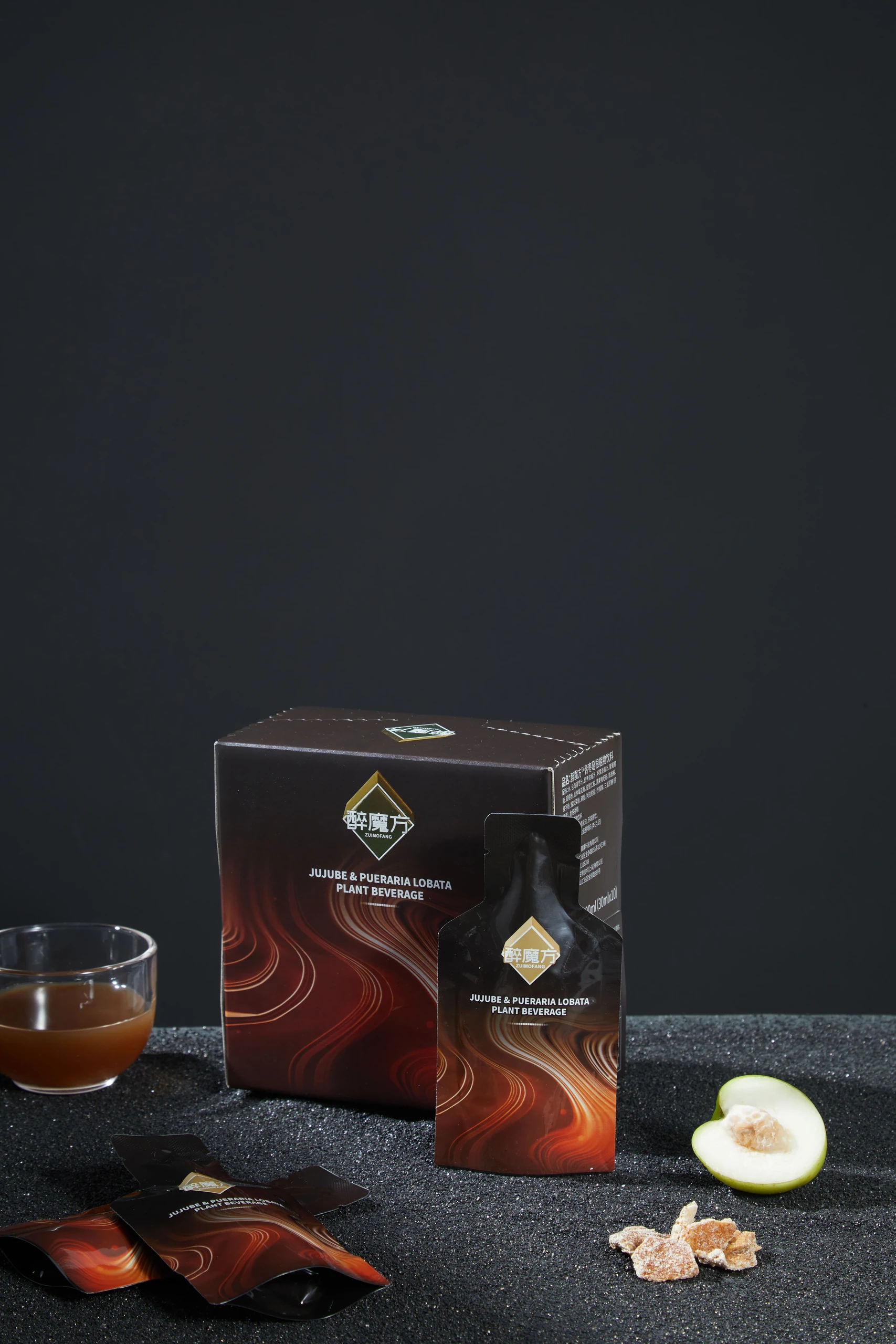 Kudzu Drink in Warm Still Life