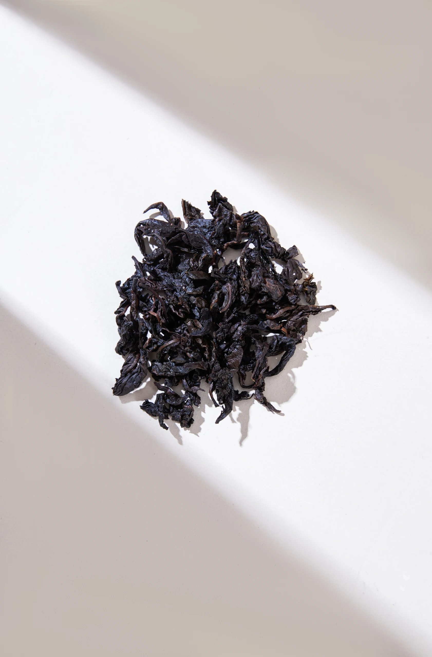 茶叶与橙色包装静物摄影