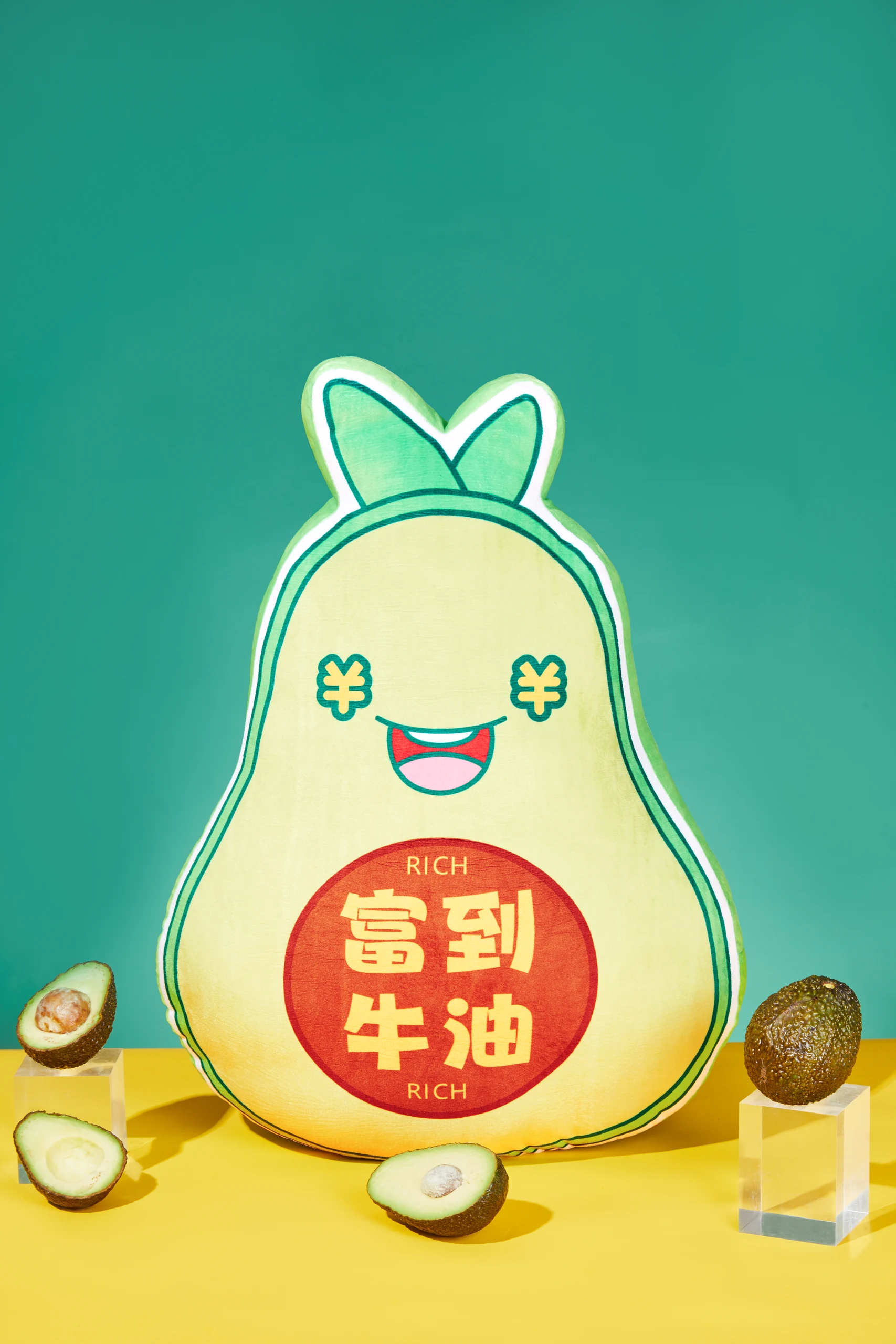趣味造型抱枕彩色摄影