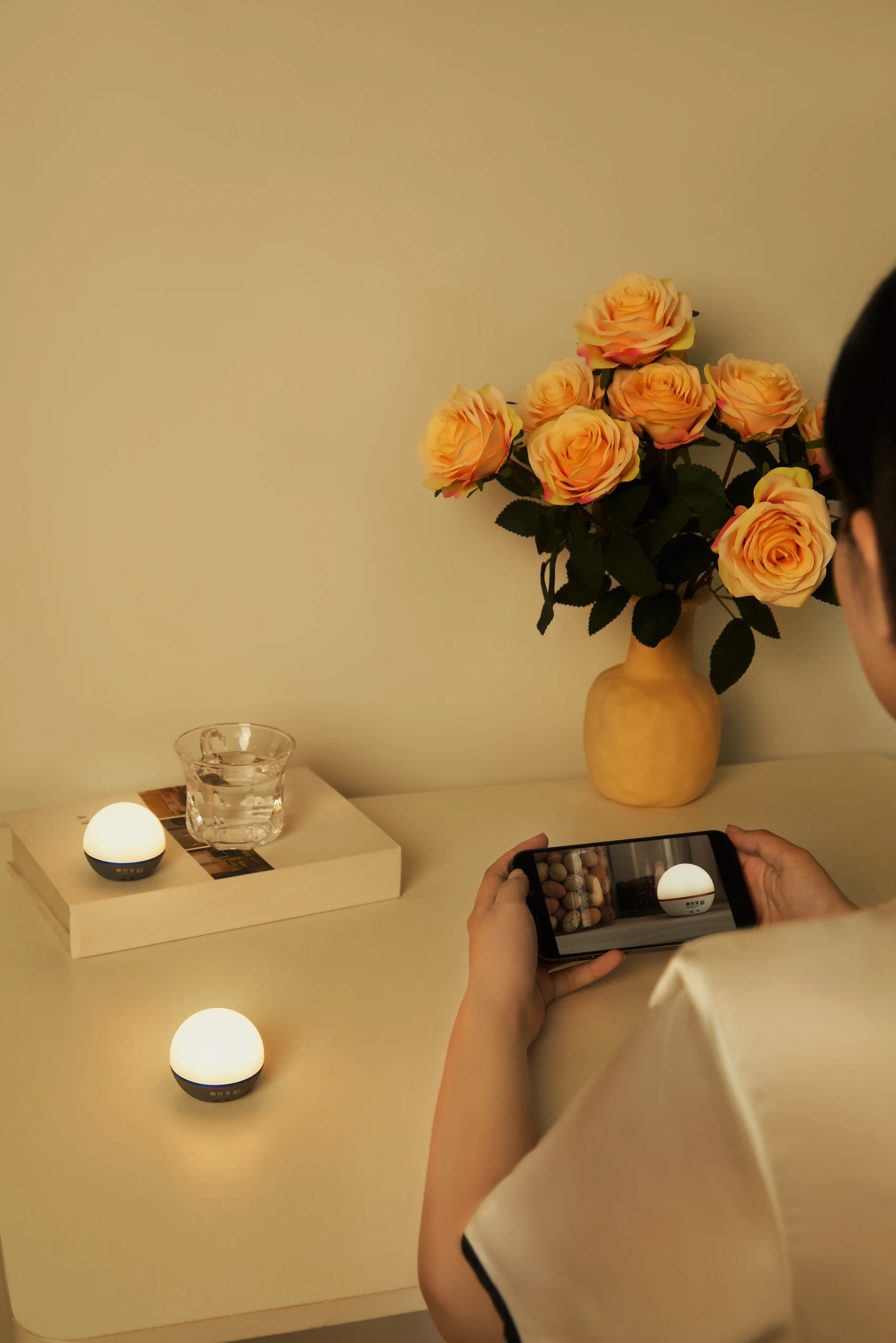 Orb Table Lamps in Home Settings