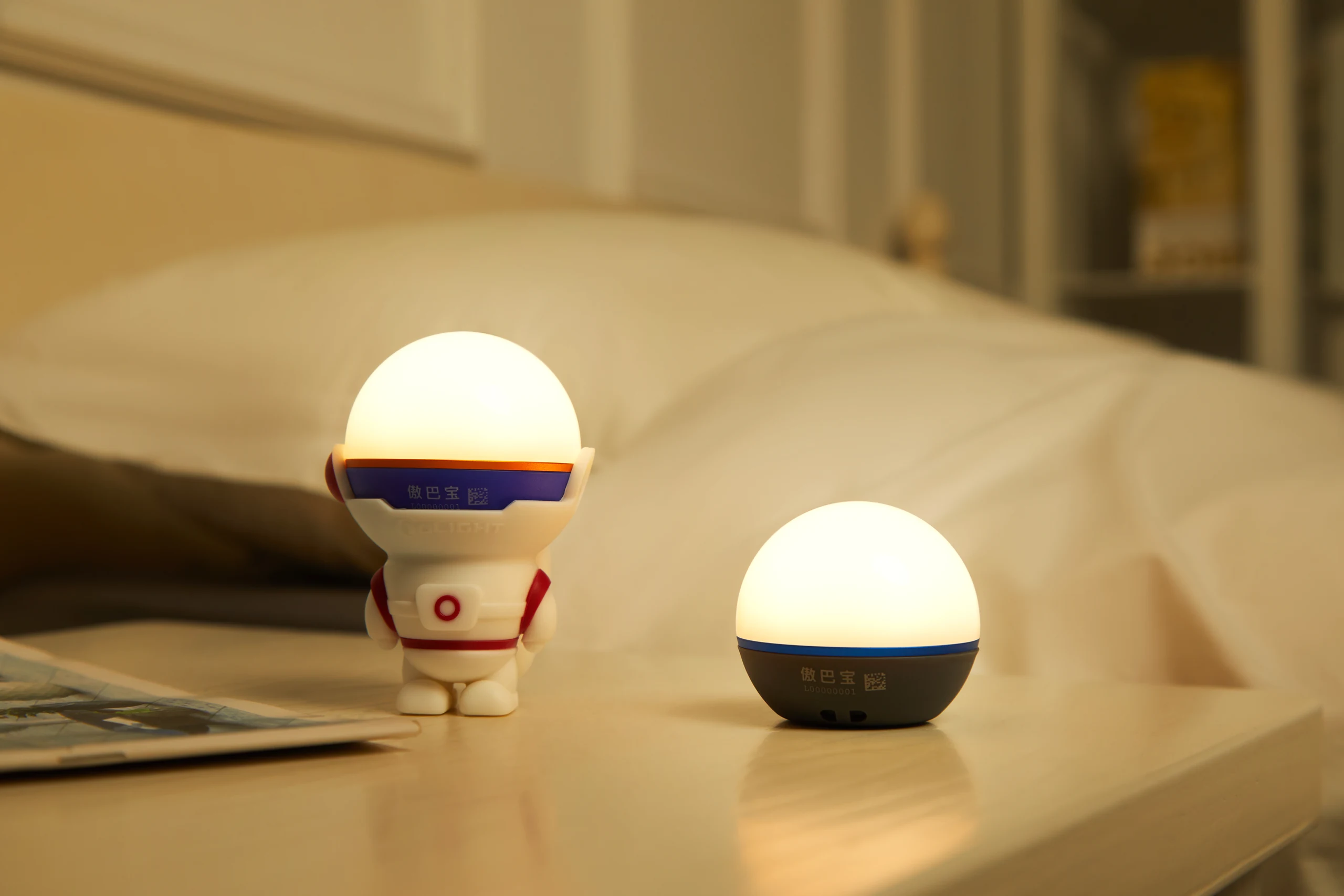 Orb Table Lamps in Home Settings