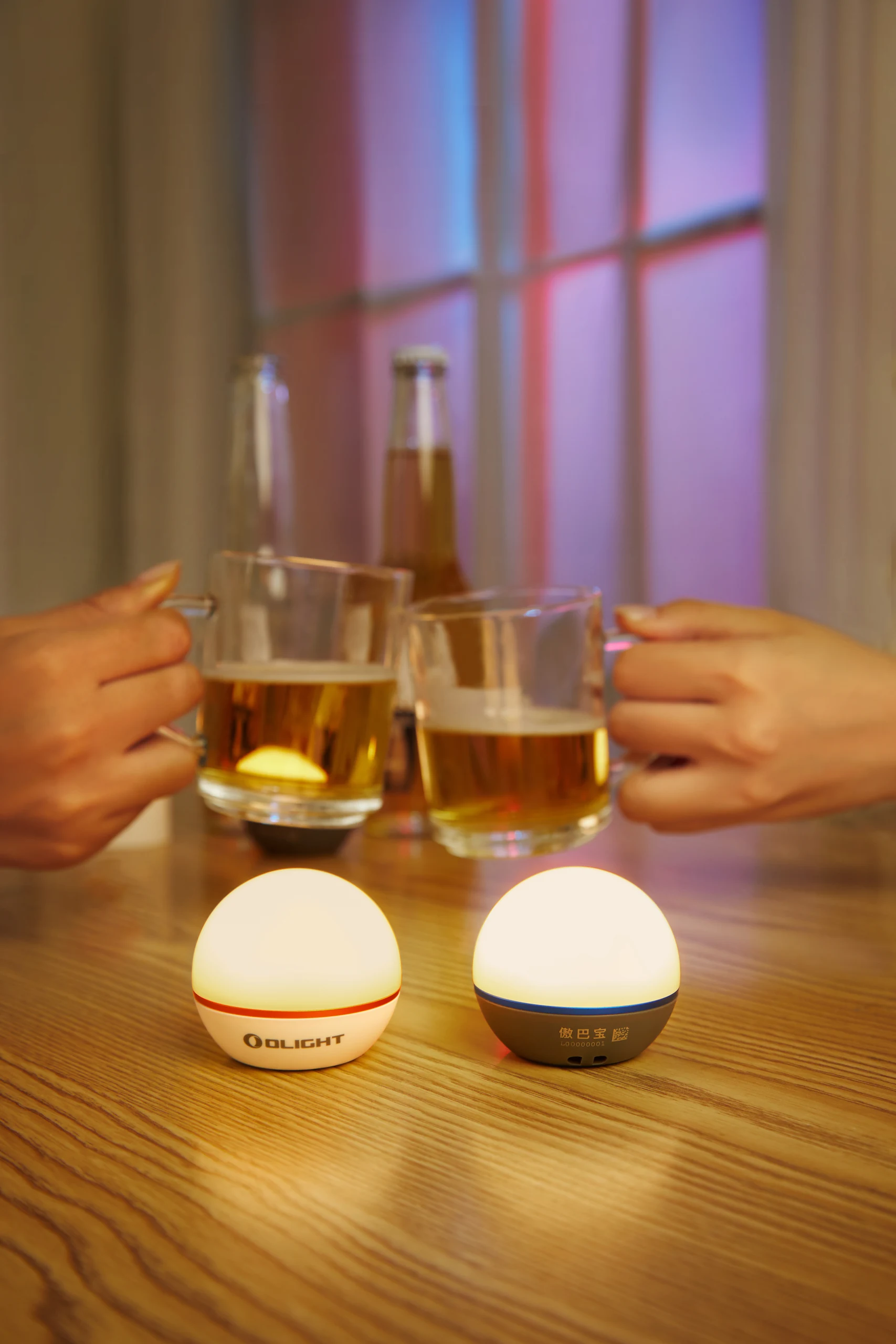 Orb Table Lamps in Home Settings