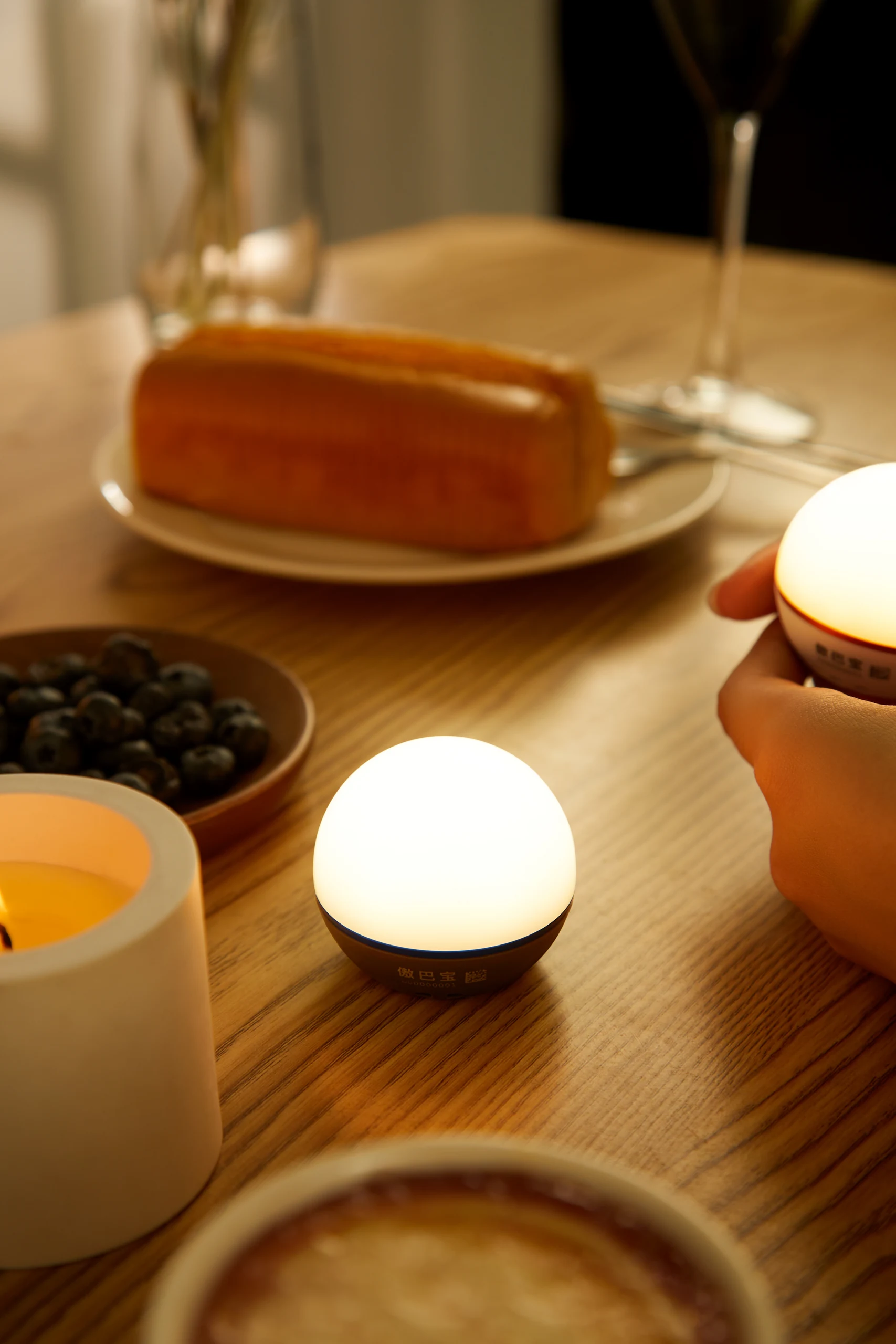 Orb Table Lamps in Home Settings