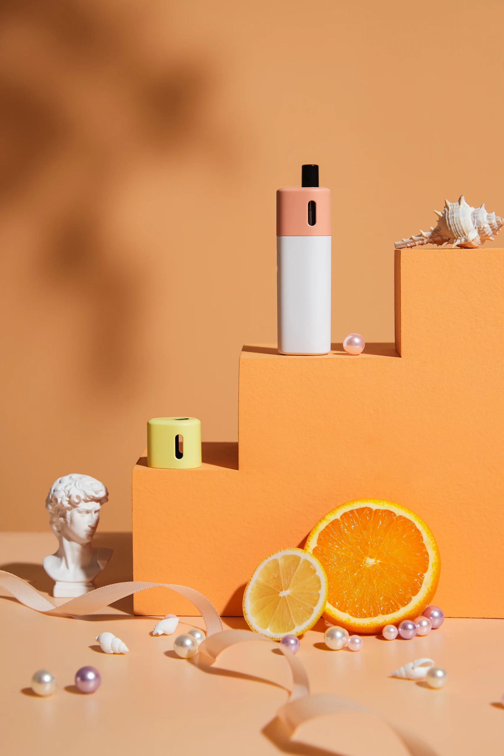 Vape Devices in Pastel Still Life