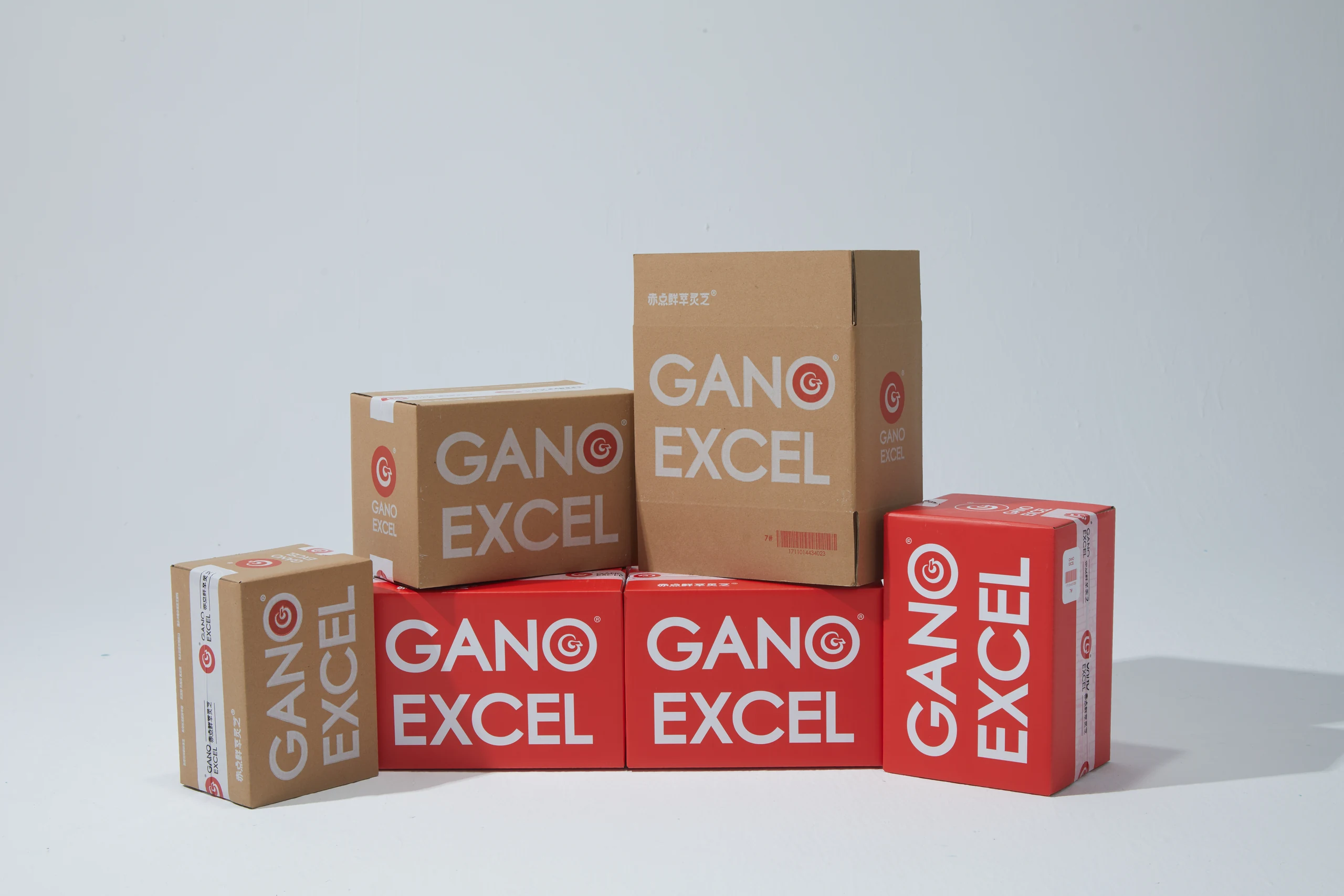 Red and White Packaging Photography
