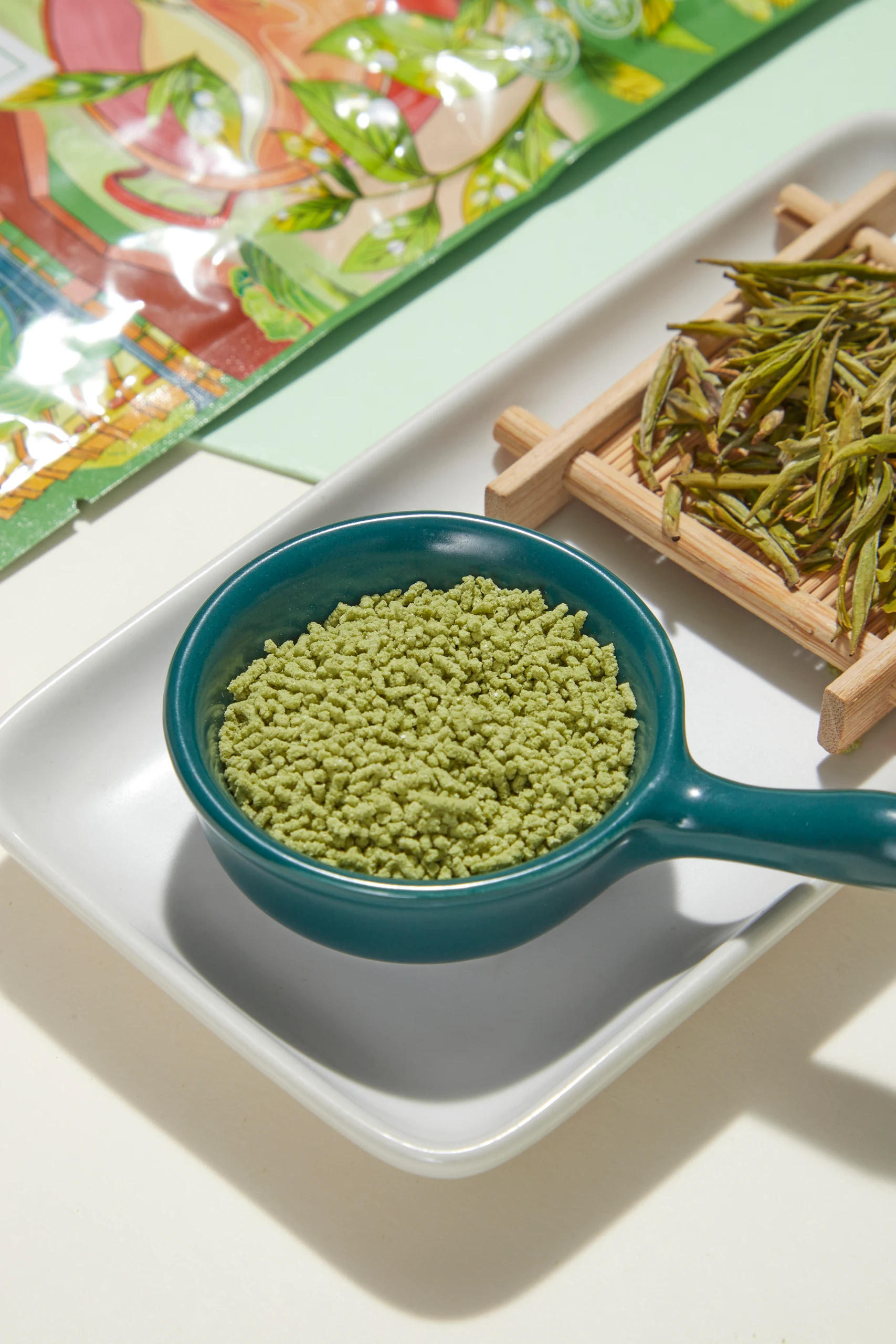 茶叶包装与茶叶静物摄影