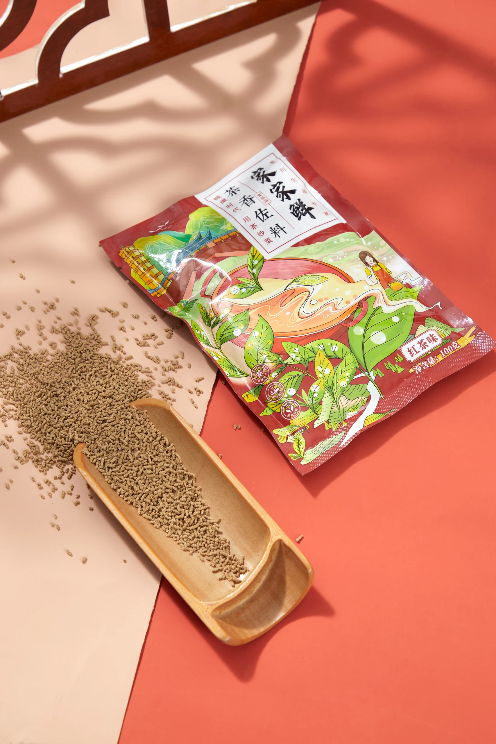 茶叶包装与茶叶静物摄影