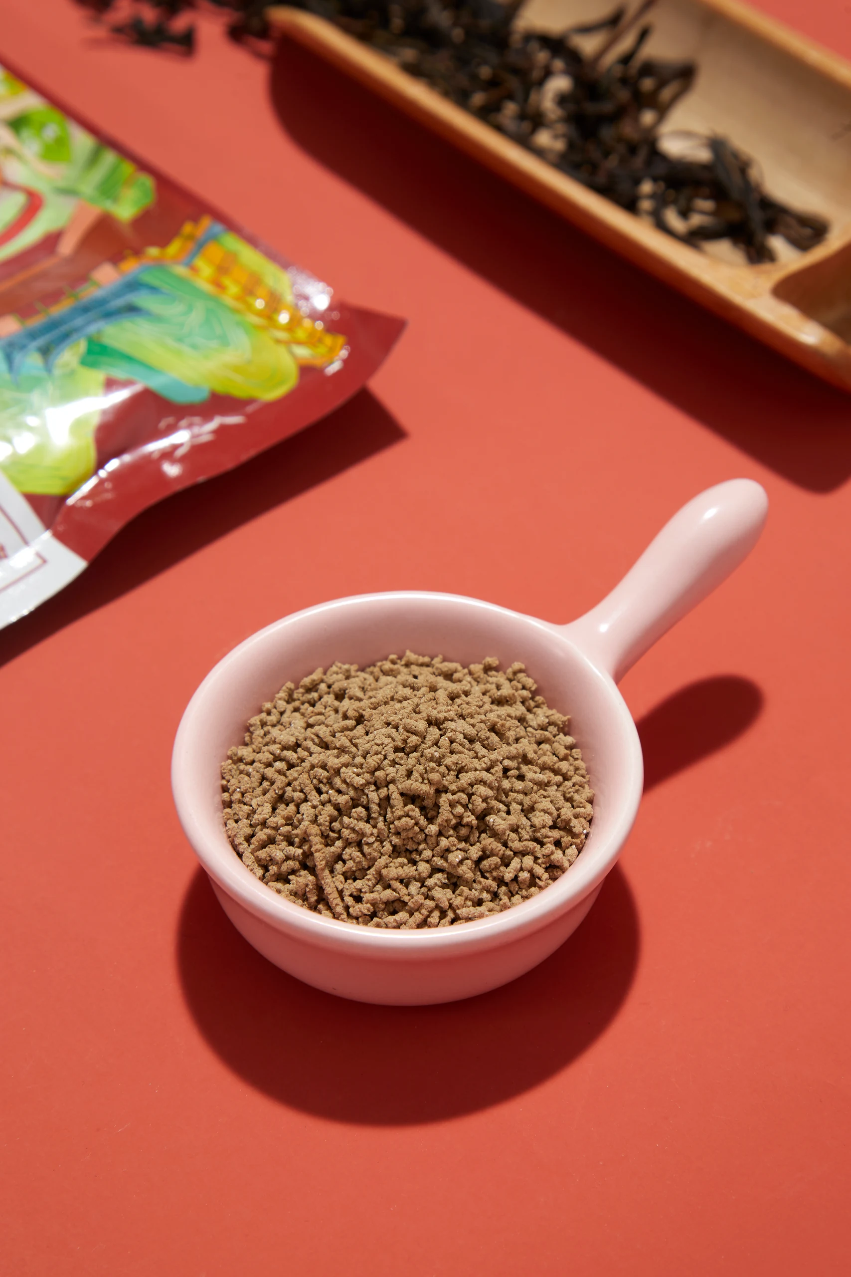 茶叶包装与茶叶静物摄影