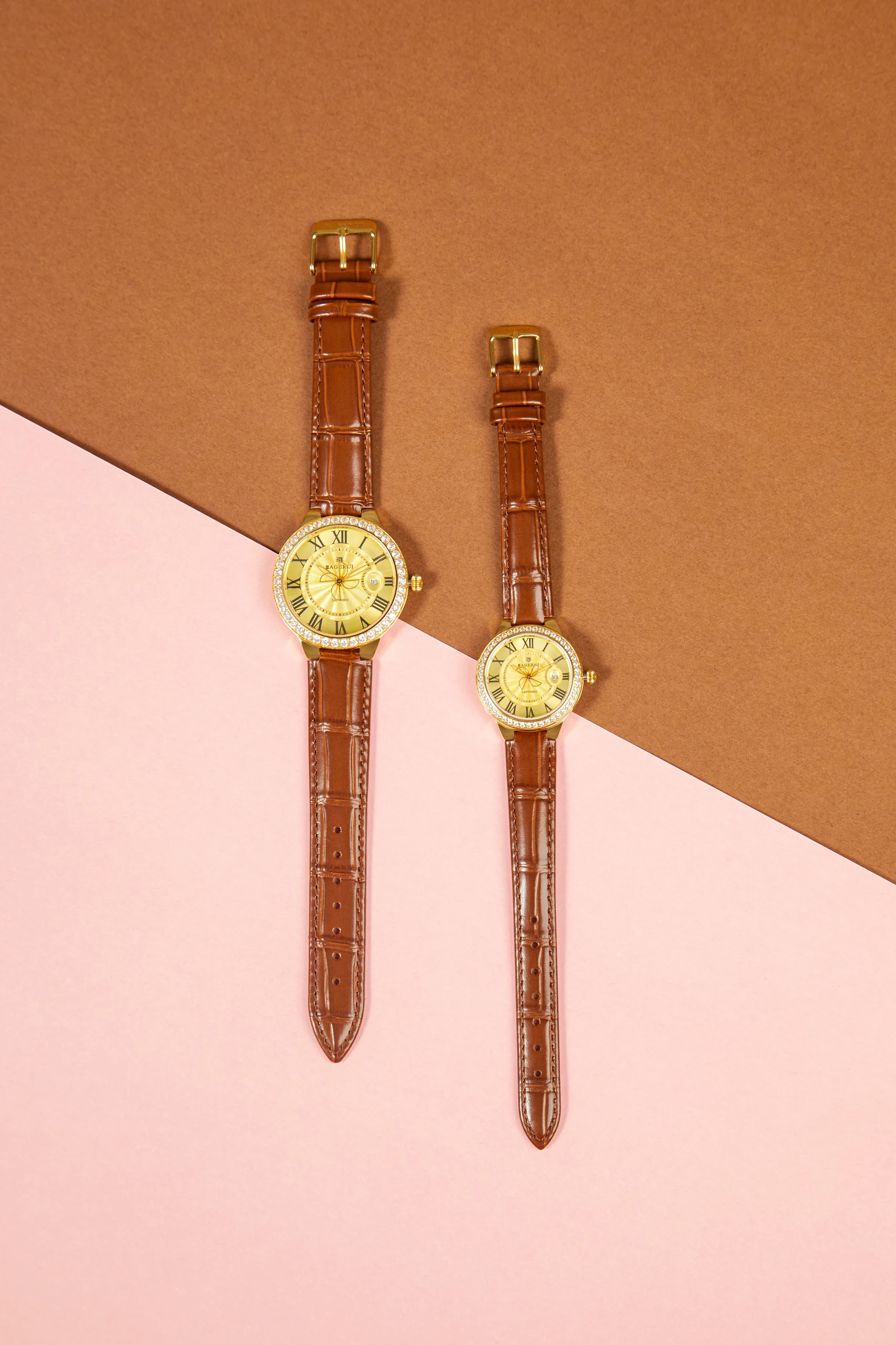 Watches in Color Block Still Life