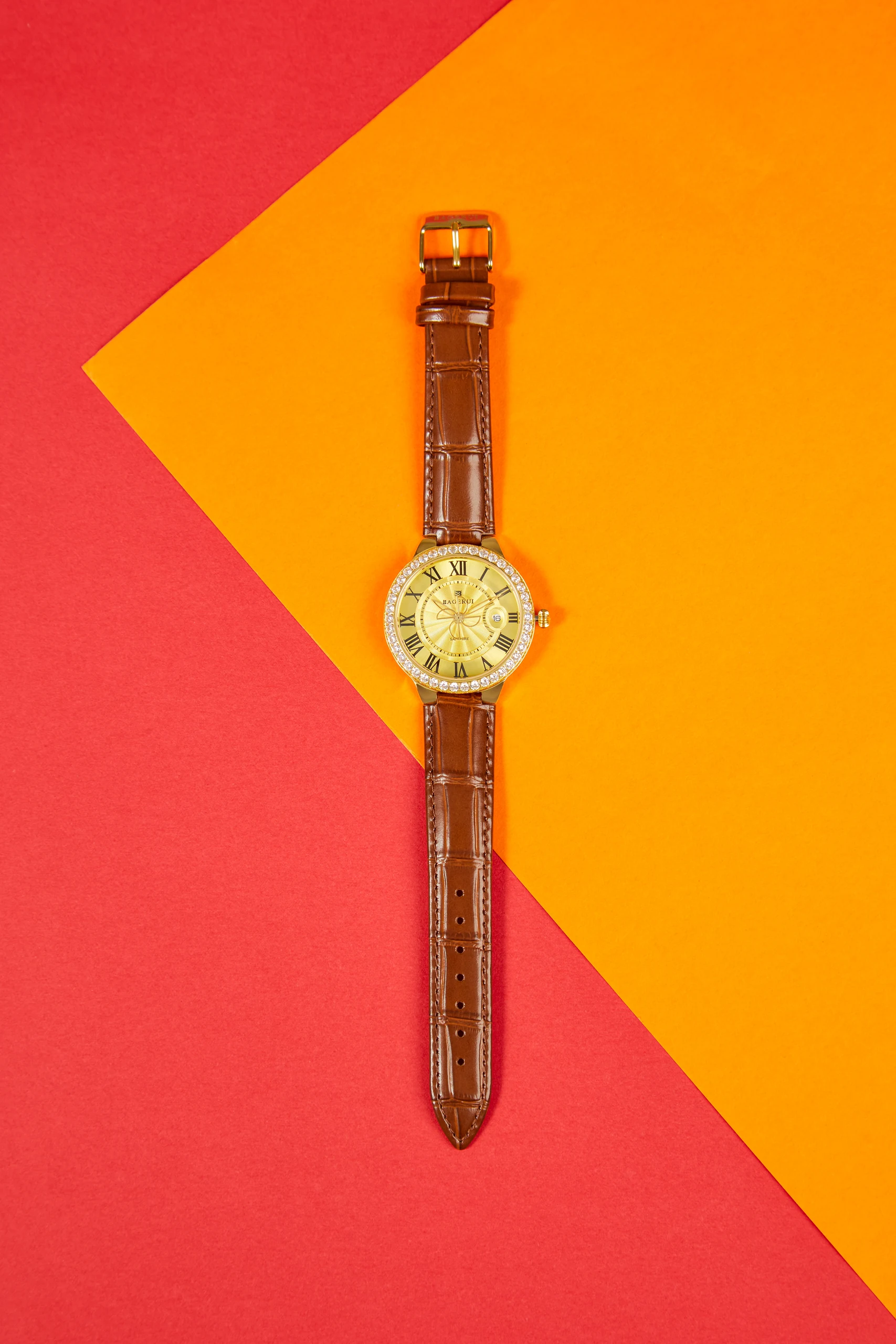 Watches in Color Block Still Life