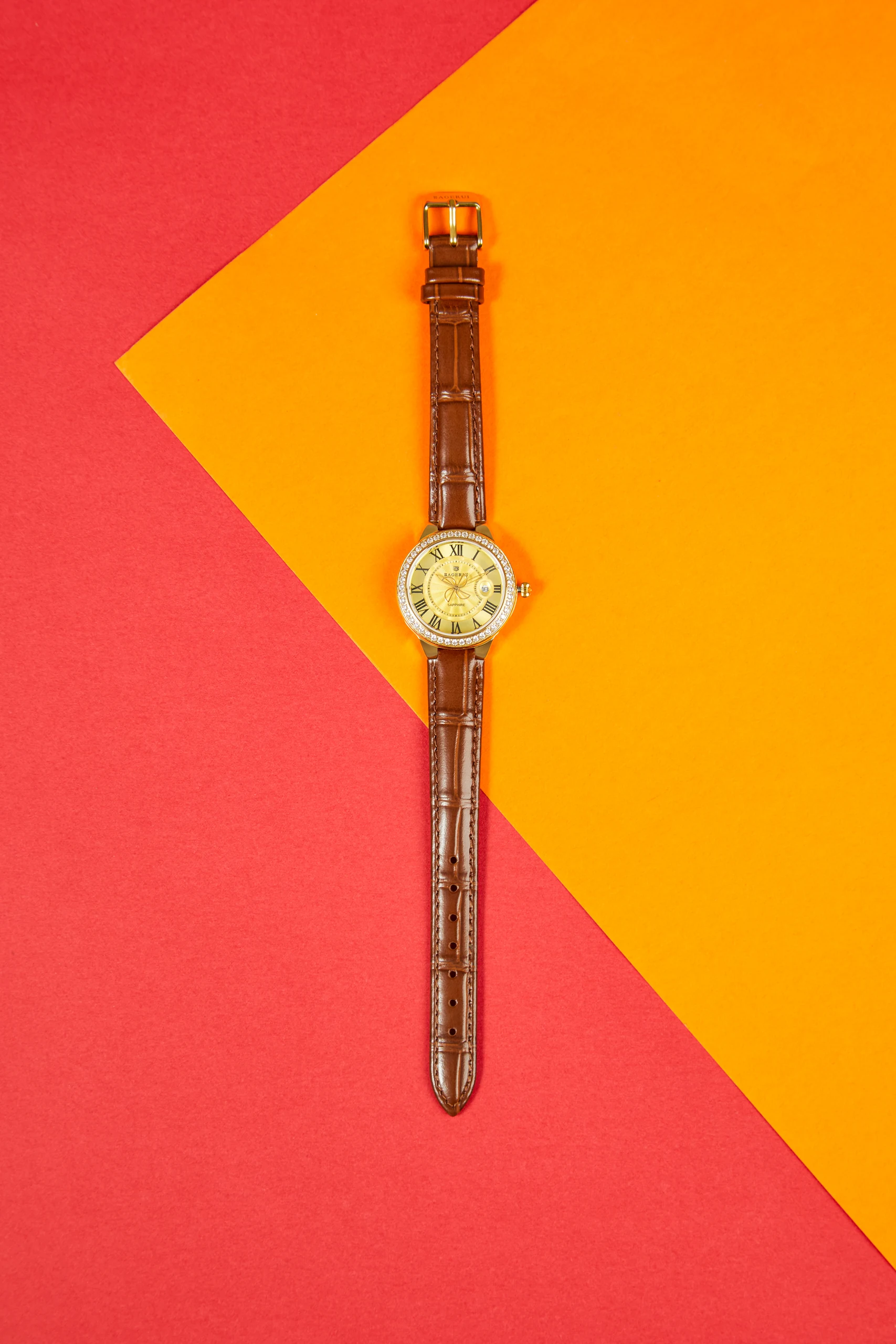 Watches in Color Block Still Life