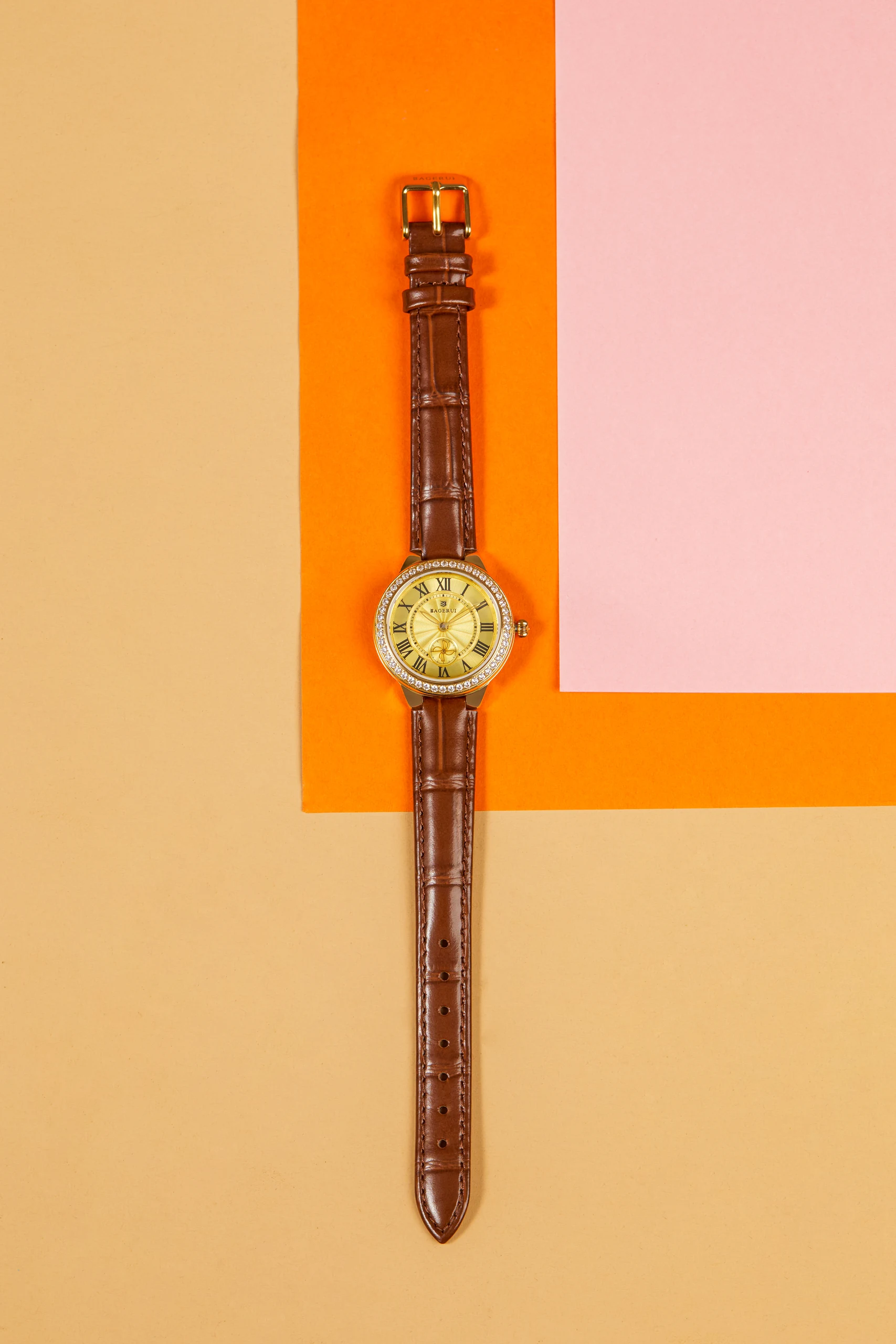 Watches in Color Block Still Life
