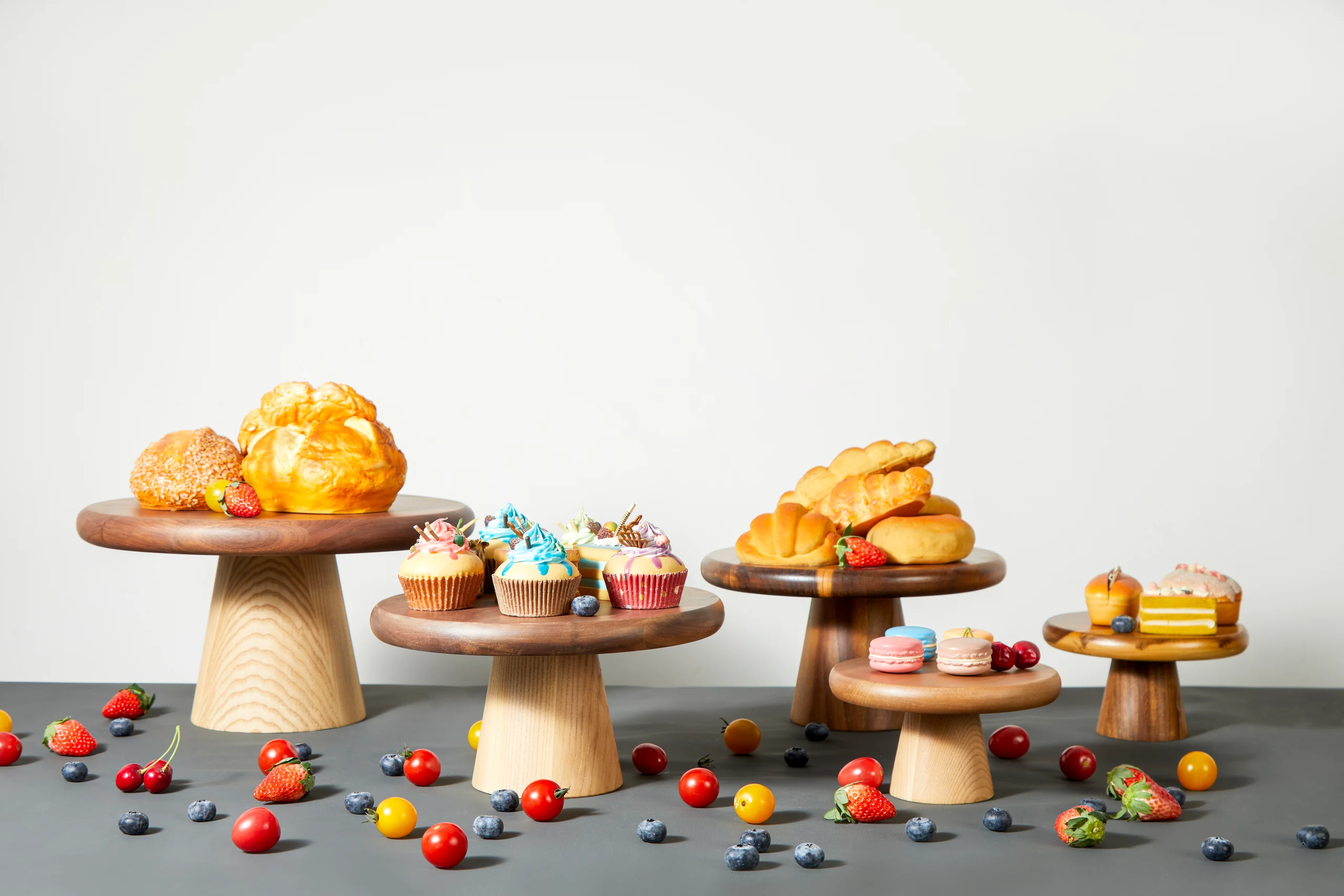 Wooden Serving Boards and Food Photography