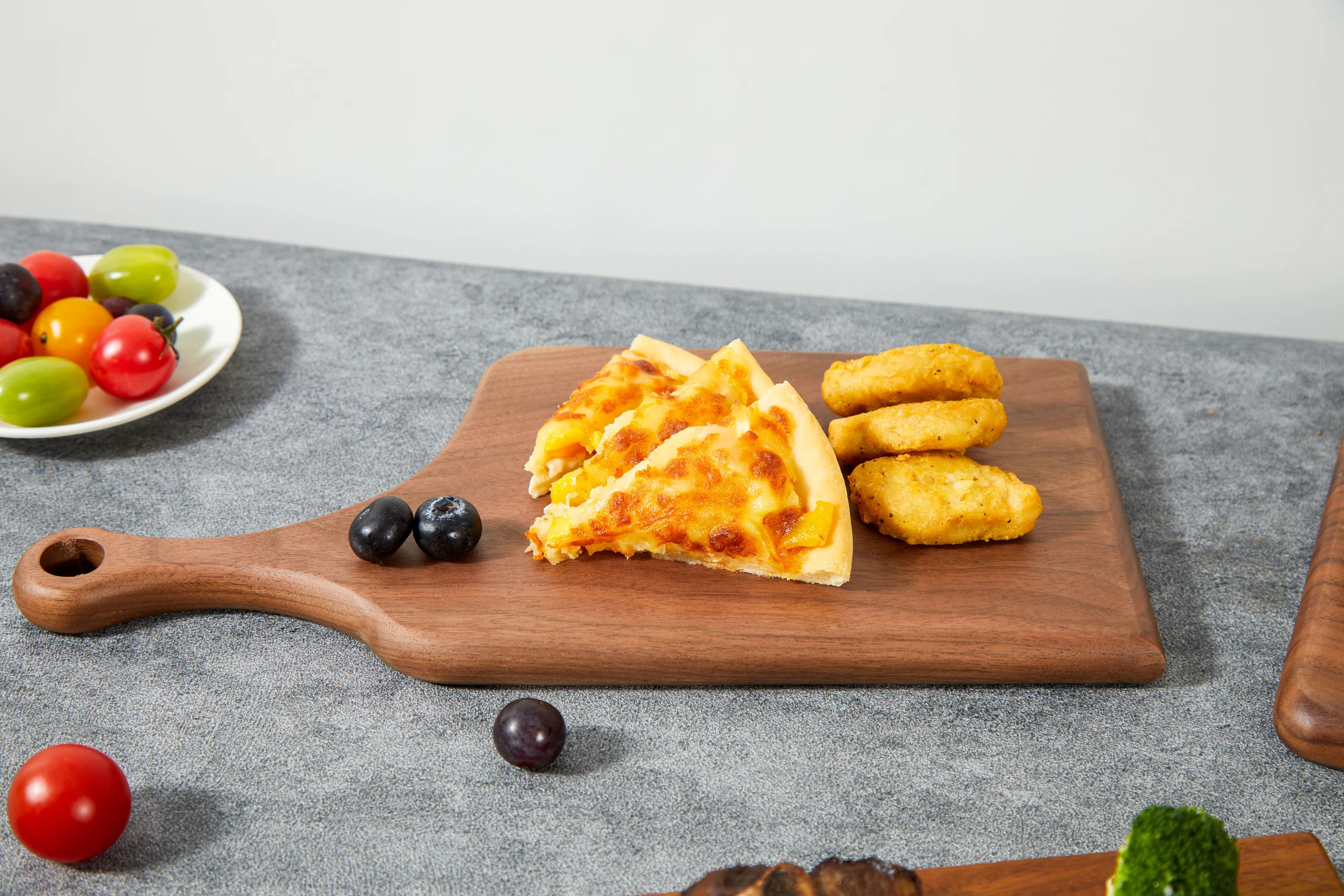 Wooden Serving Boards and Food Photography