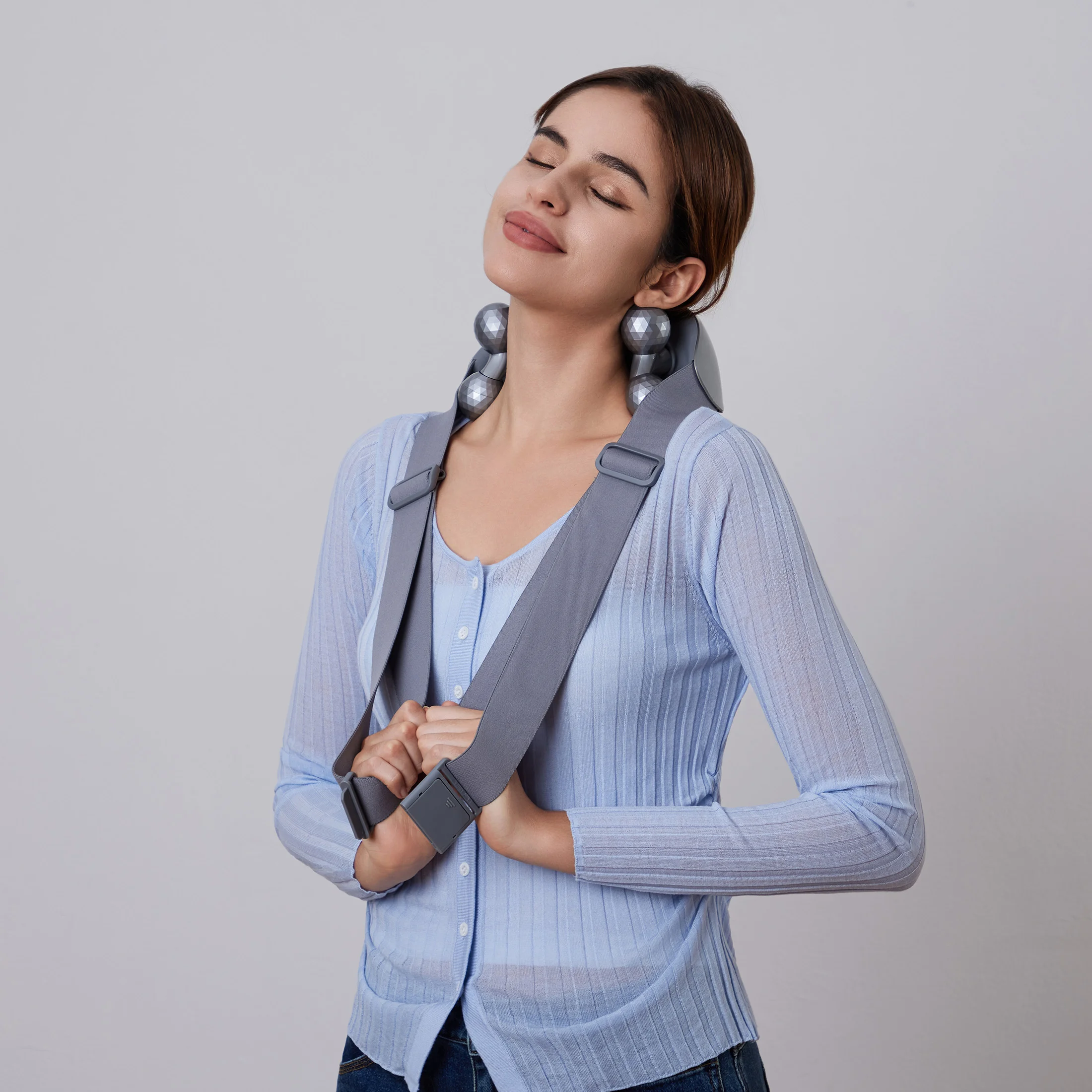 SKG Neck and Shoulder Massager Photography | Lifestyle Campaign