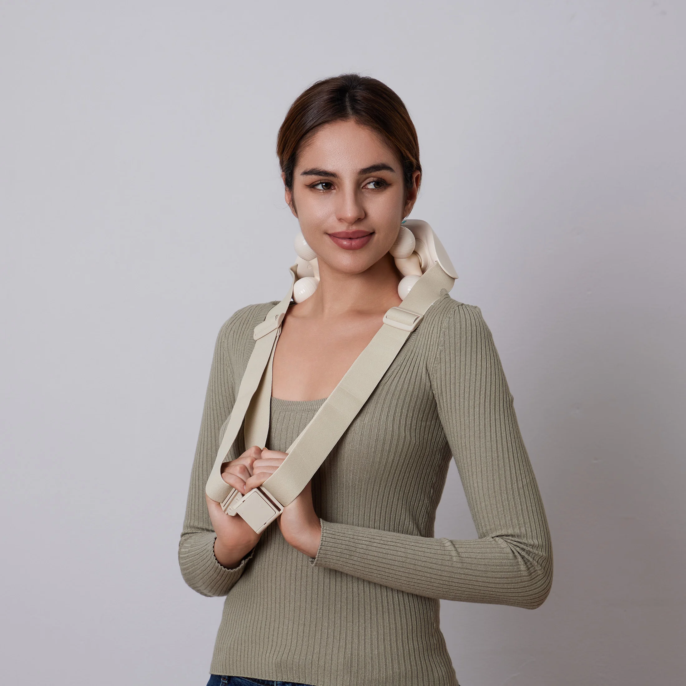 SKG Neck and Shoulder Massager Photography | Lifestyle Campaign
