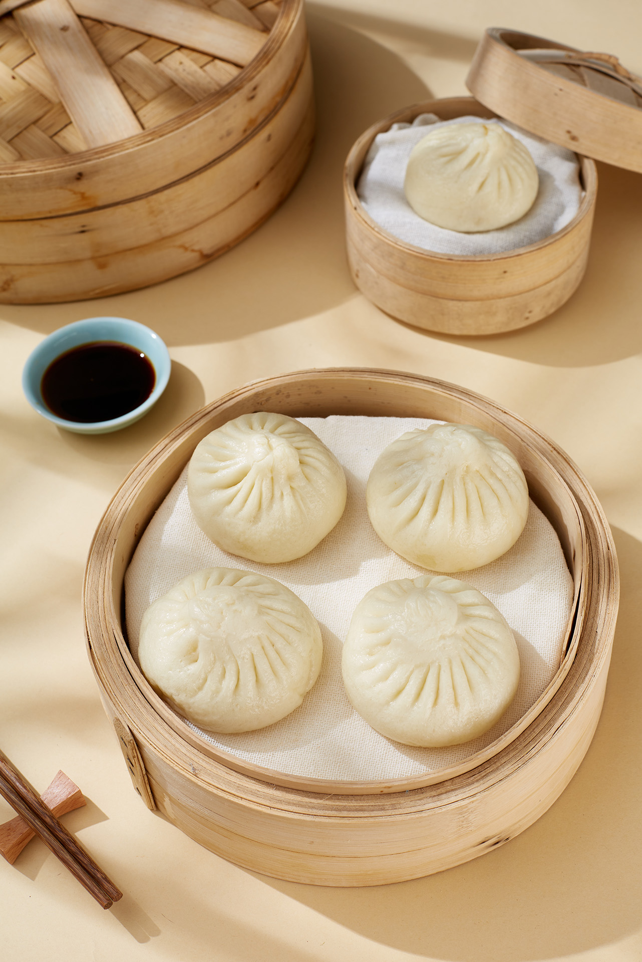 包子食品电商摄影